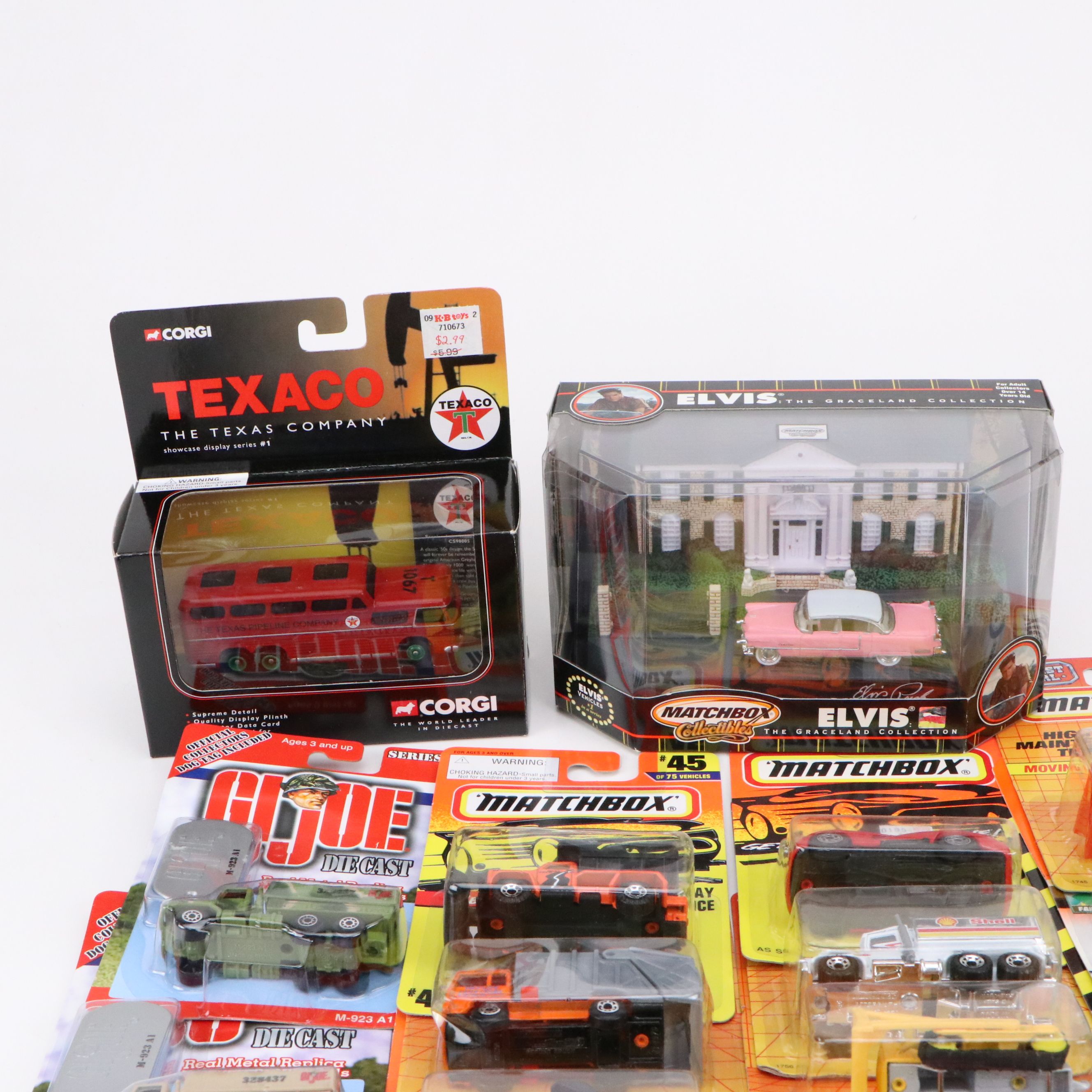 Matchbox "Camaro IROC-Z," "Piper Comanche" with More Toy Cars and Planes