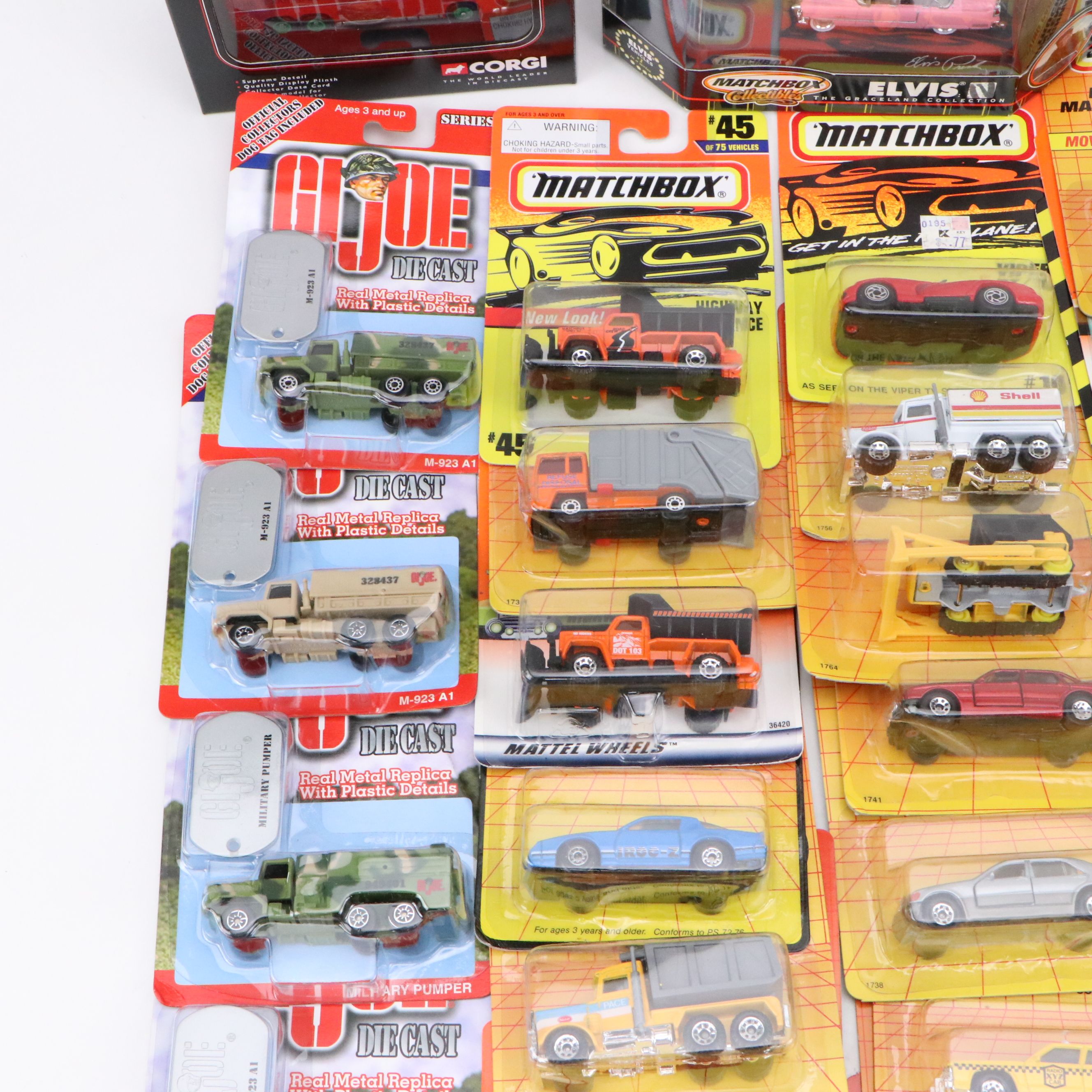 Matchbox "Camaro IROC-Z," "Piper Comanche" with More Toy Cars and Planes