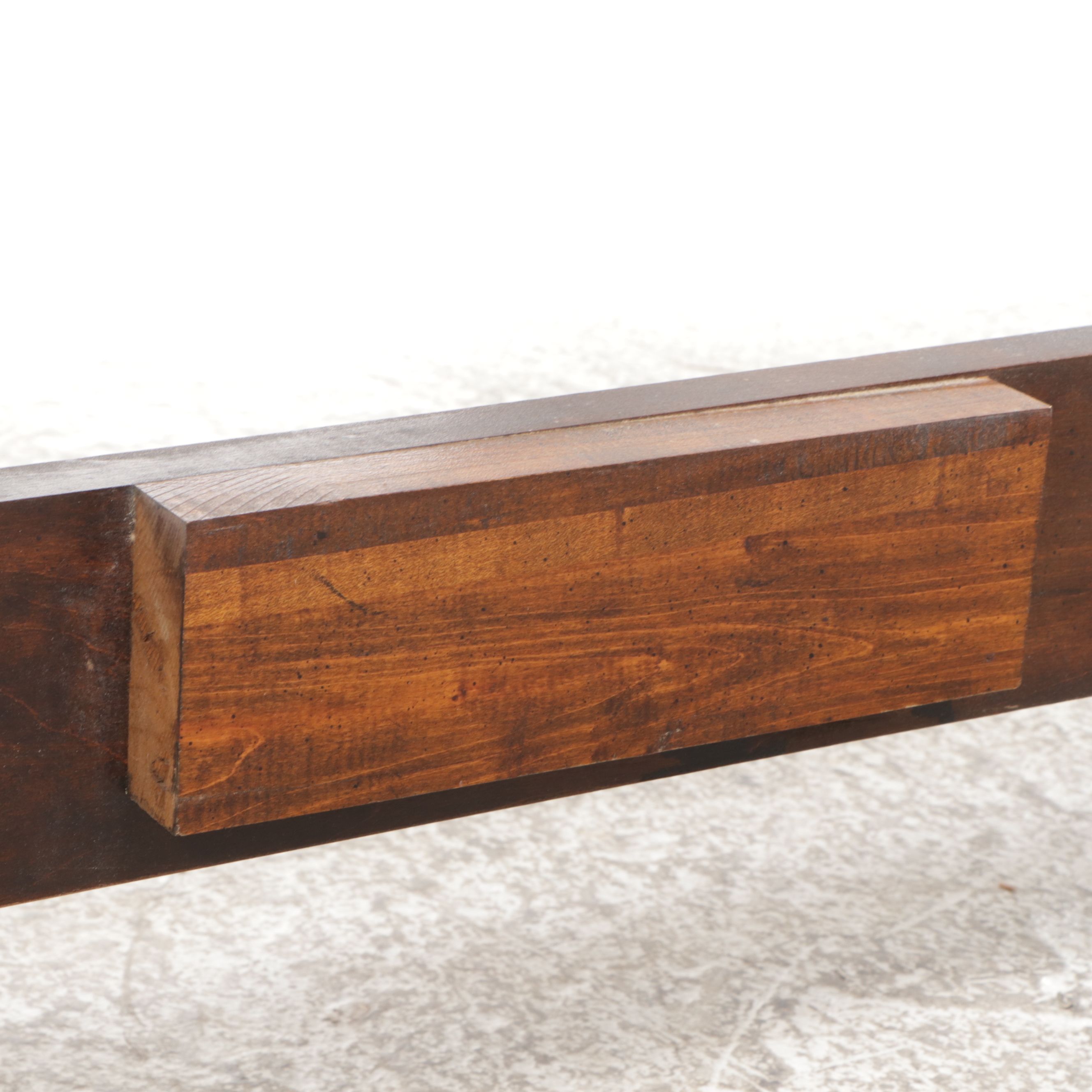 Federal Style Cherry King Size Headboard, Late 20th Century