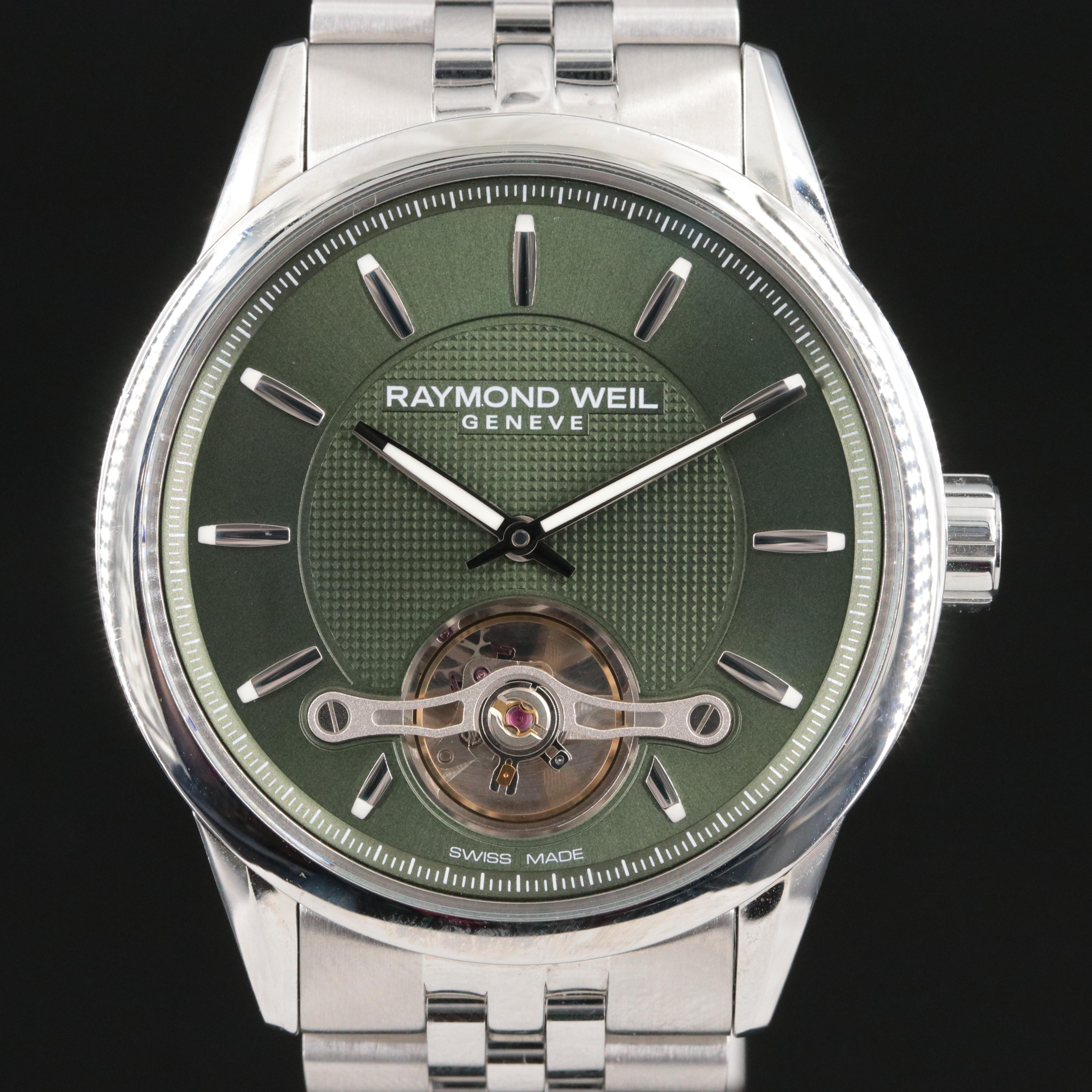 Raymond Weil Freelancer Open Heart Green 42.50 mm Automatic 2780 Watch