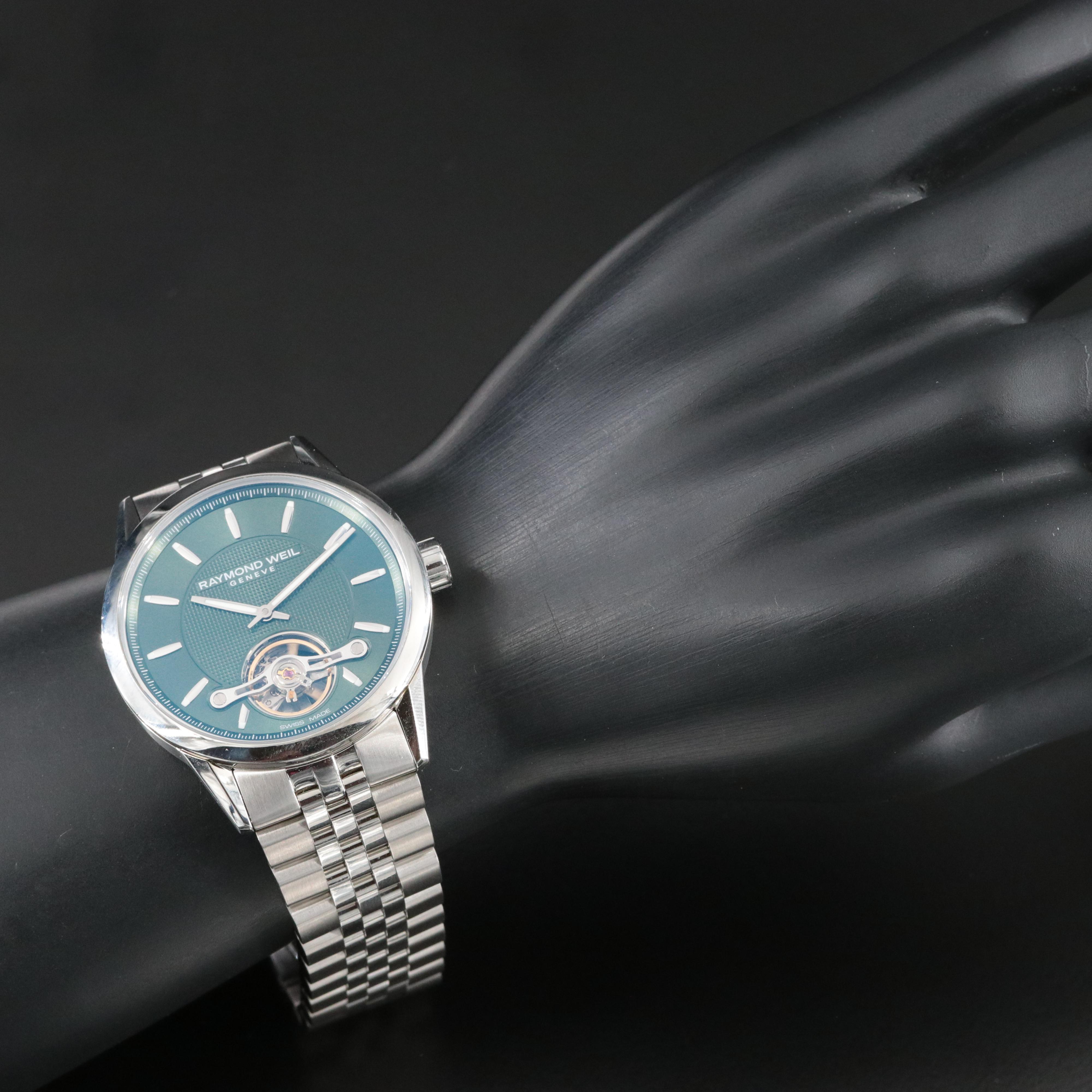 Raymond Weil Freelancer Open Heart Green 42.50 mm Automatic 2780 Watch