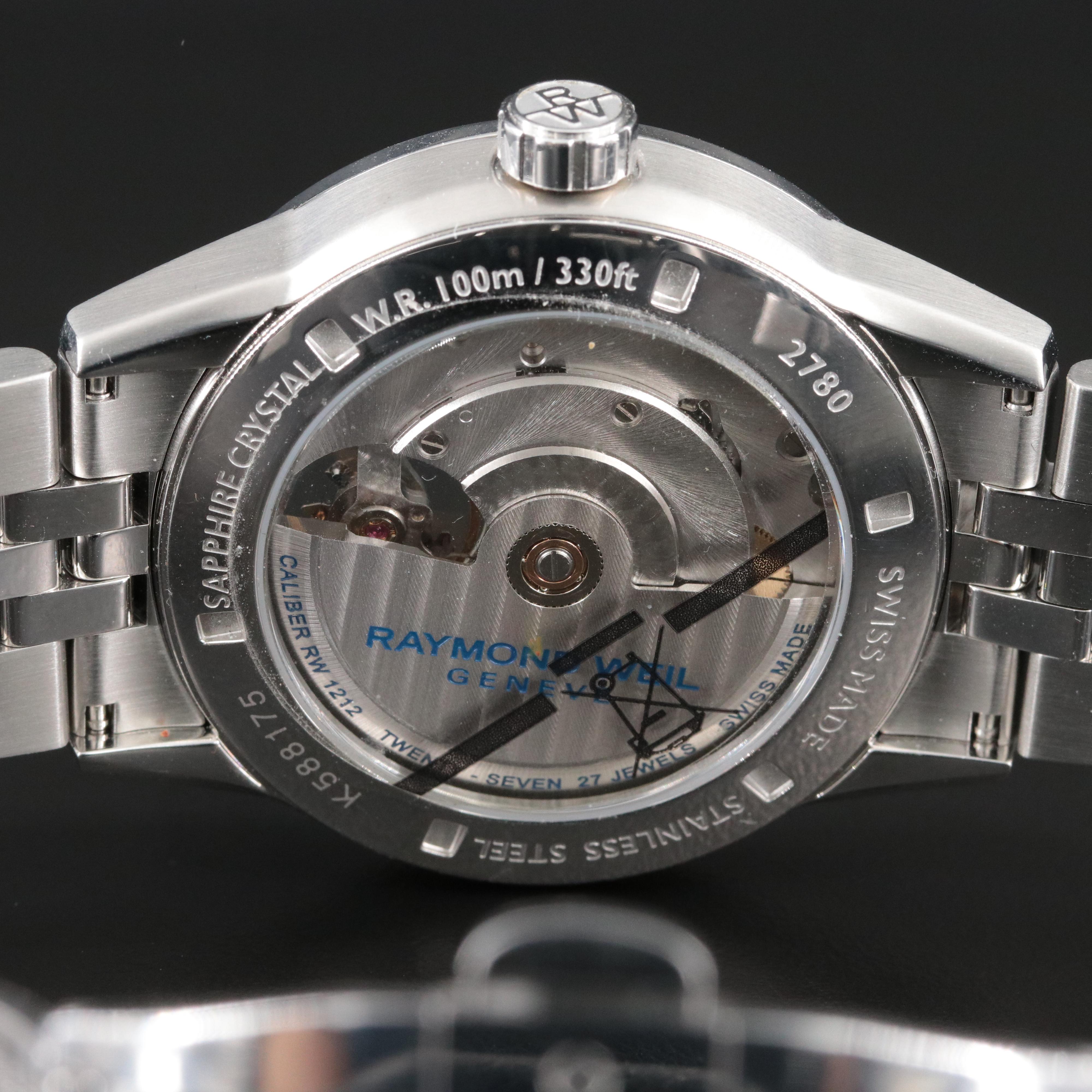 Raymond Weil Freelancer Open Heart Green 42.50 mm Automatic 2780 Watch