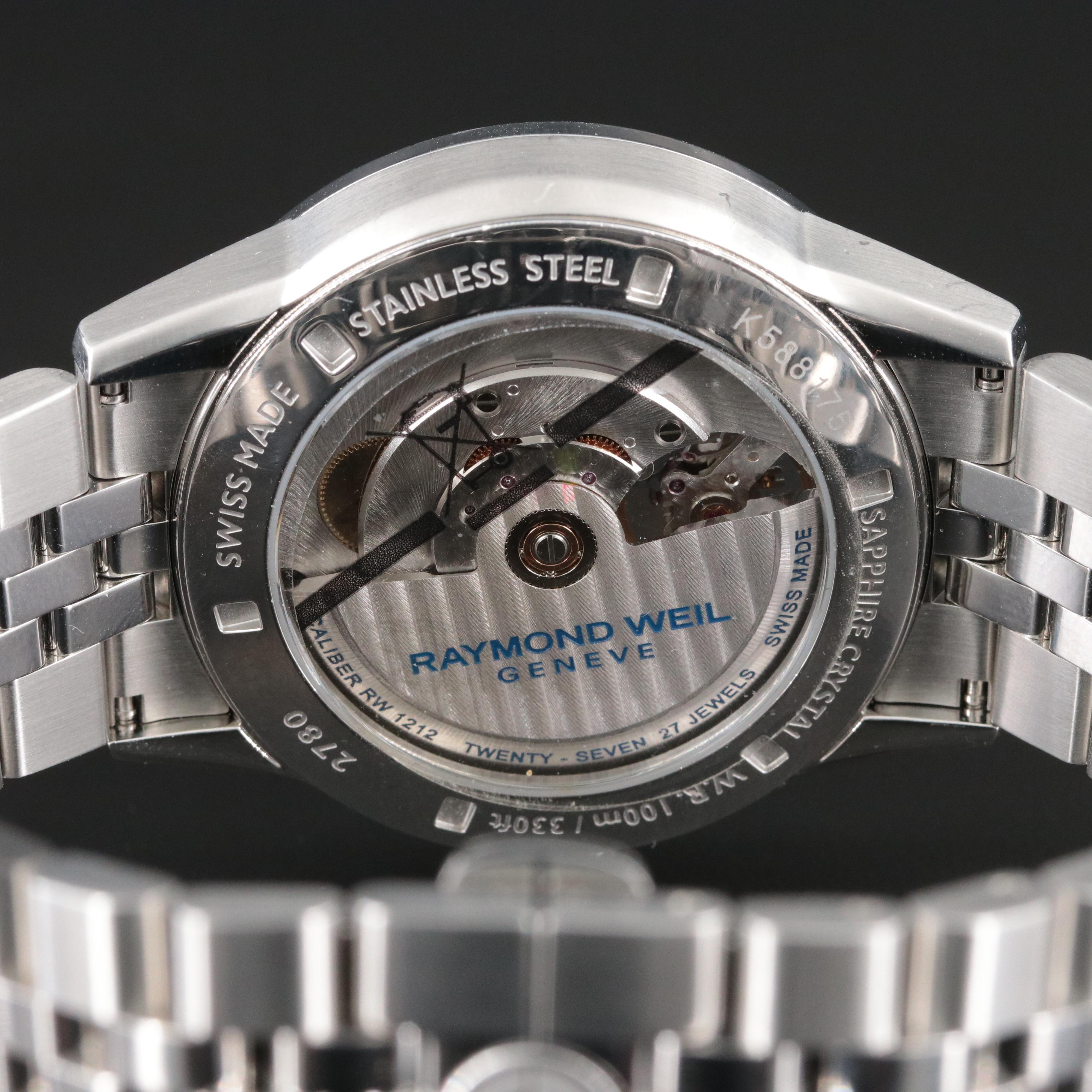 Raymond Weil Freelancer Open Heart Green 42.50 mm Automatic 2780 Watch