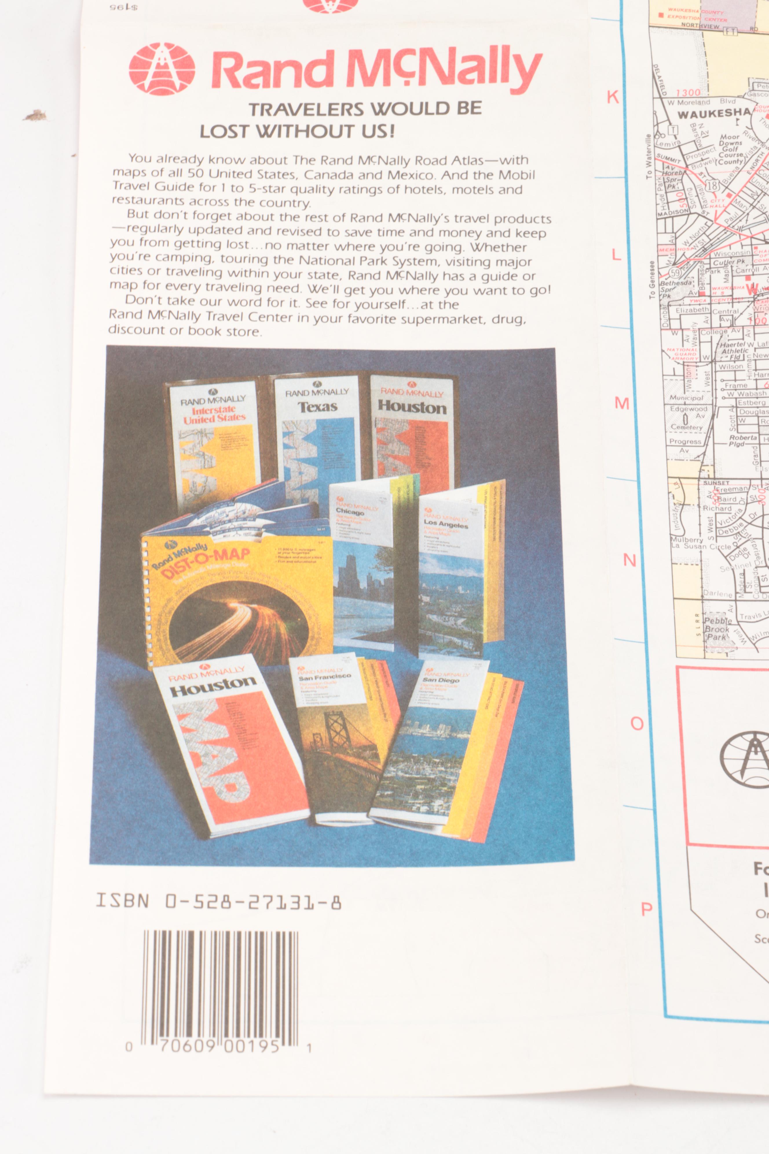 Rand McNally State and City Map Collection Box Sets, Late 20th Century