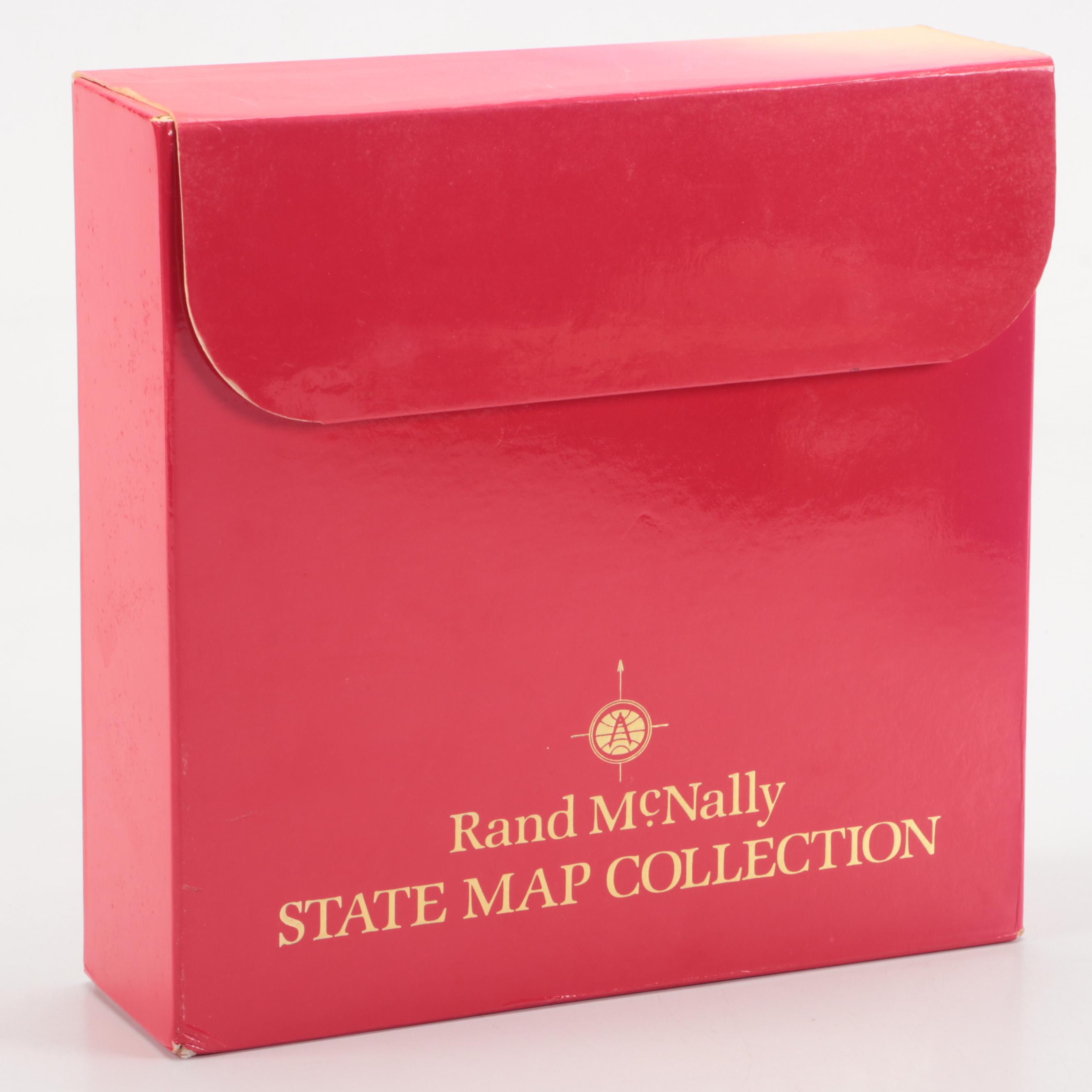 Rand McNally State and City Map Collection Box Sets, Late 20th Century