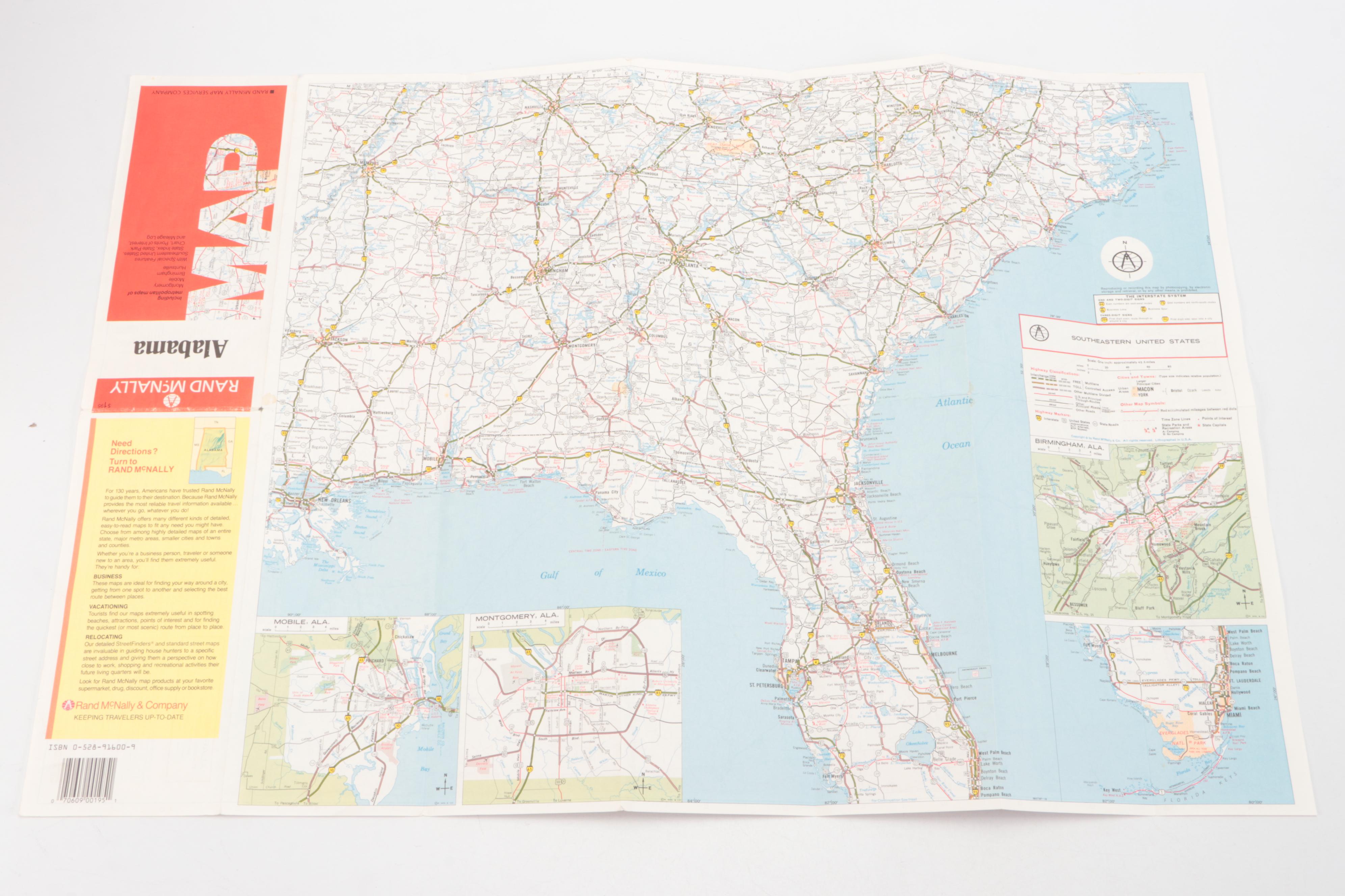 Rand McNally State and City Map Collection Box Sets, Late 20th Century