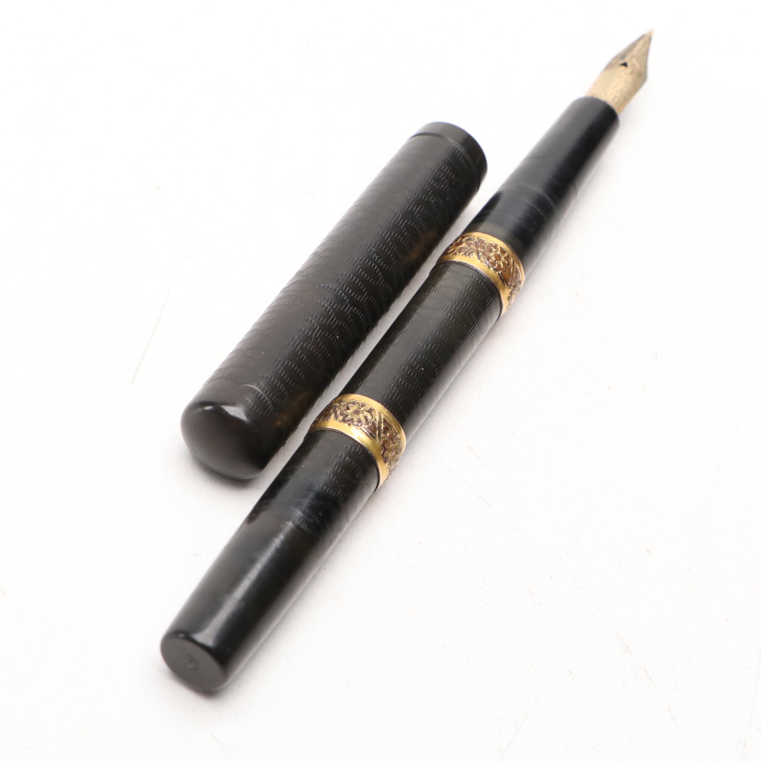 John Holland 14K Gold Nib Fountain Pen, 1902