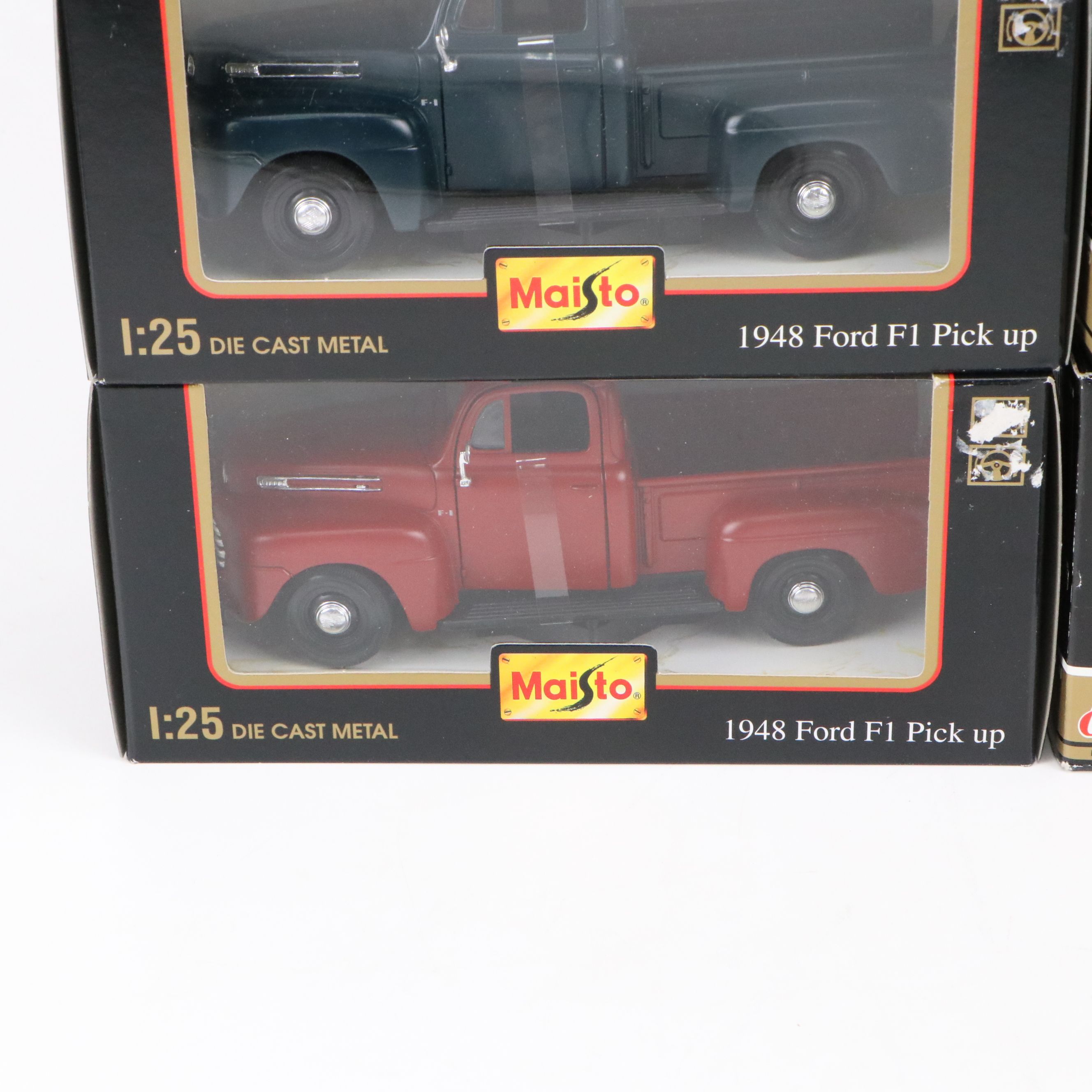 Maisto "1948 Ford F1 Pickup," MotorMax "1934 Ford Coupe" and More Model Cars