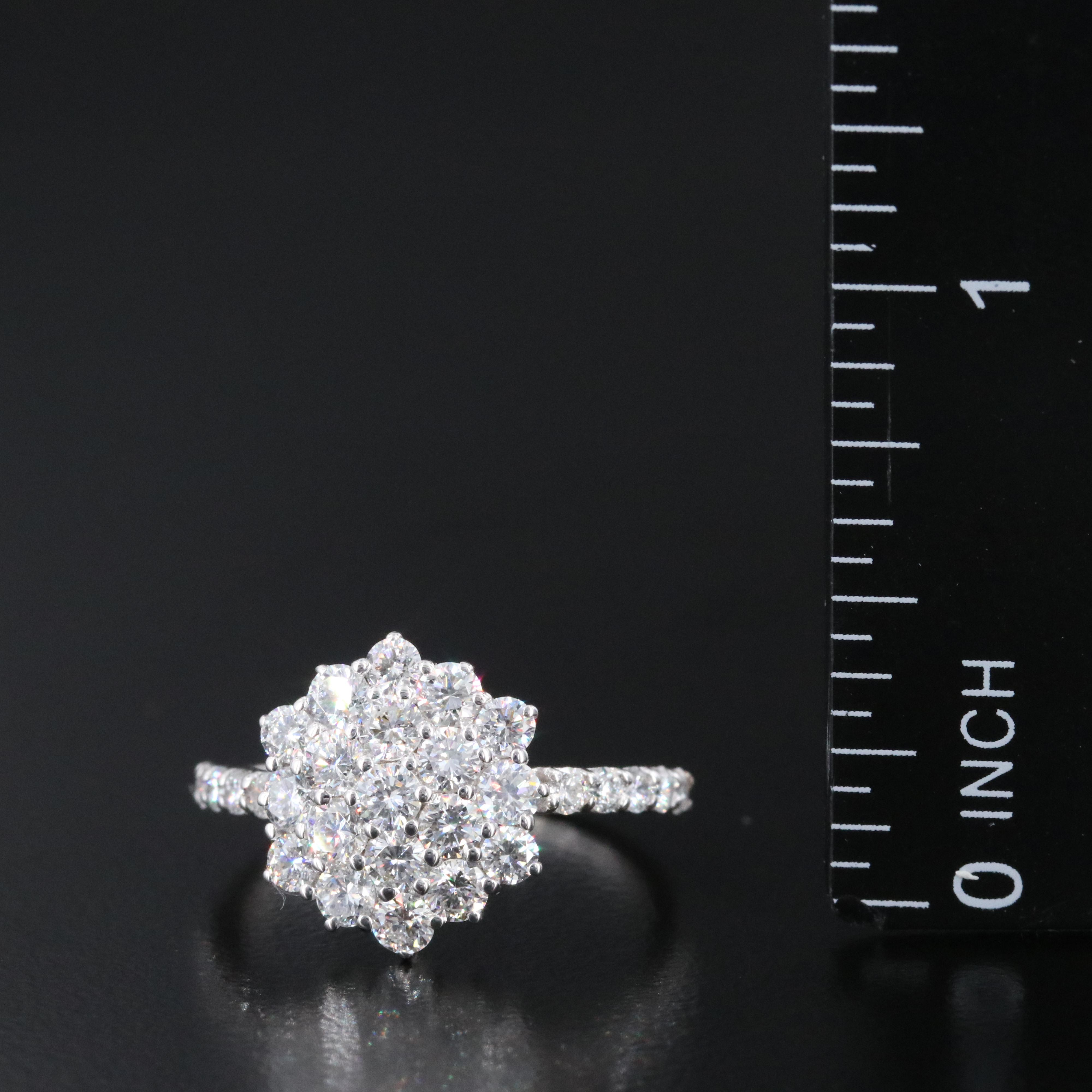 14K 1.44 CTW Lab Grown Diamond Ring
