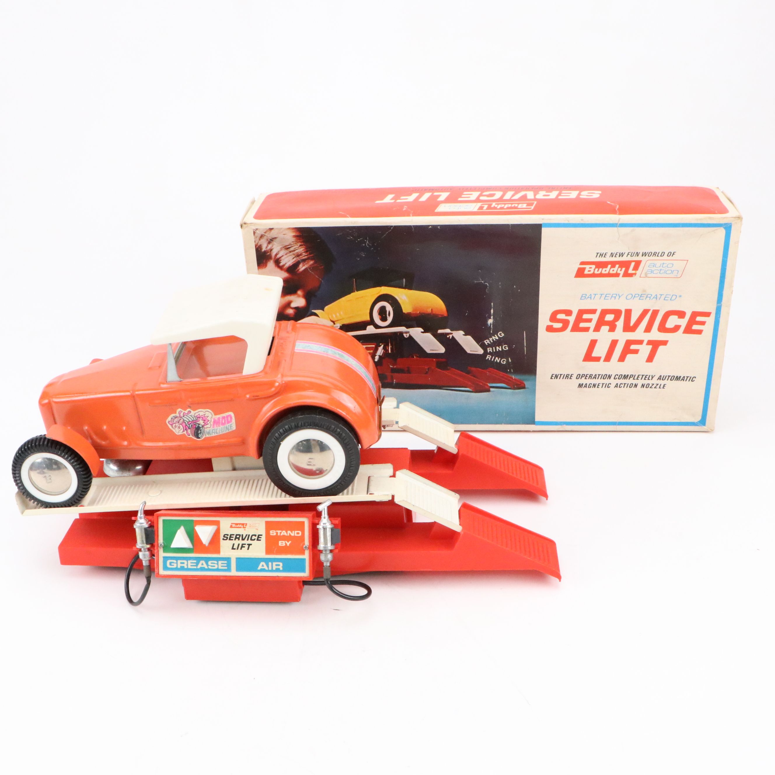 Buddy L "Service Lift" Battery Operated Toy, 1960s-1970s