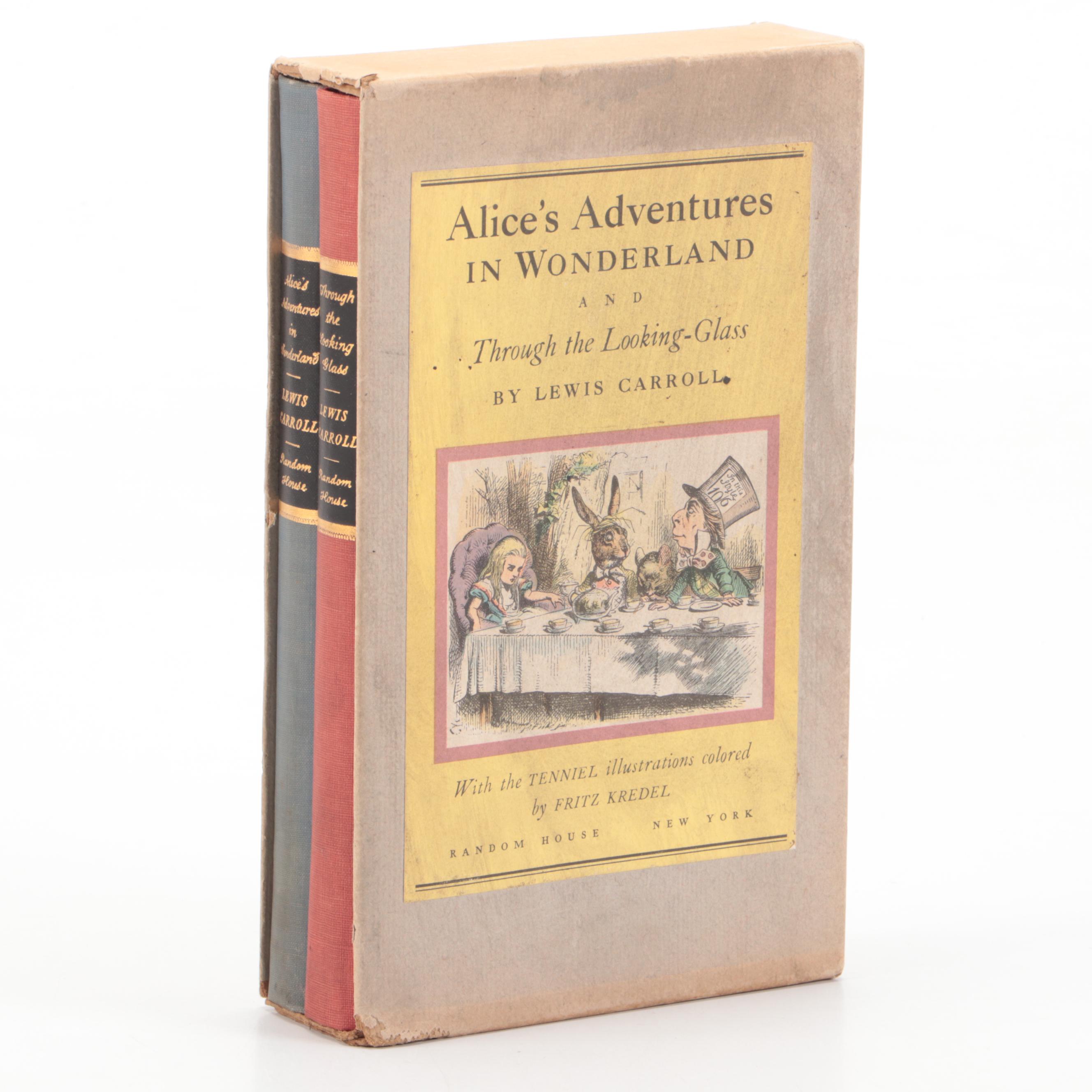 "Alice in Wonderland" and "Through the Looking-Glass" Box Set by Lewis Carroll