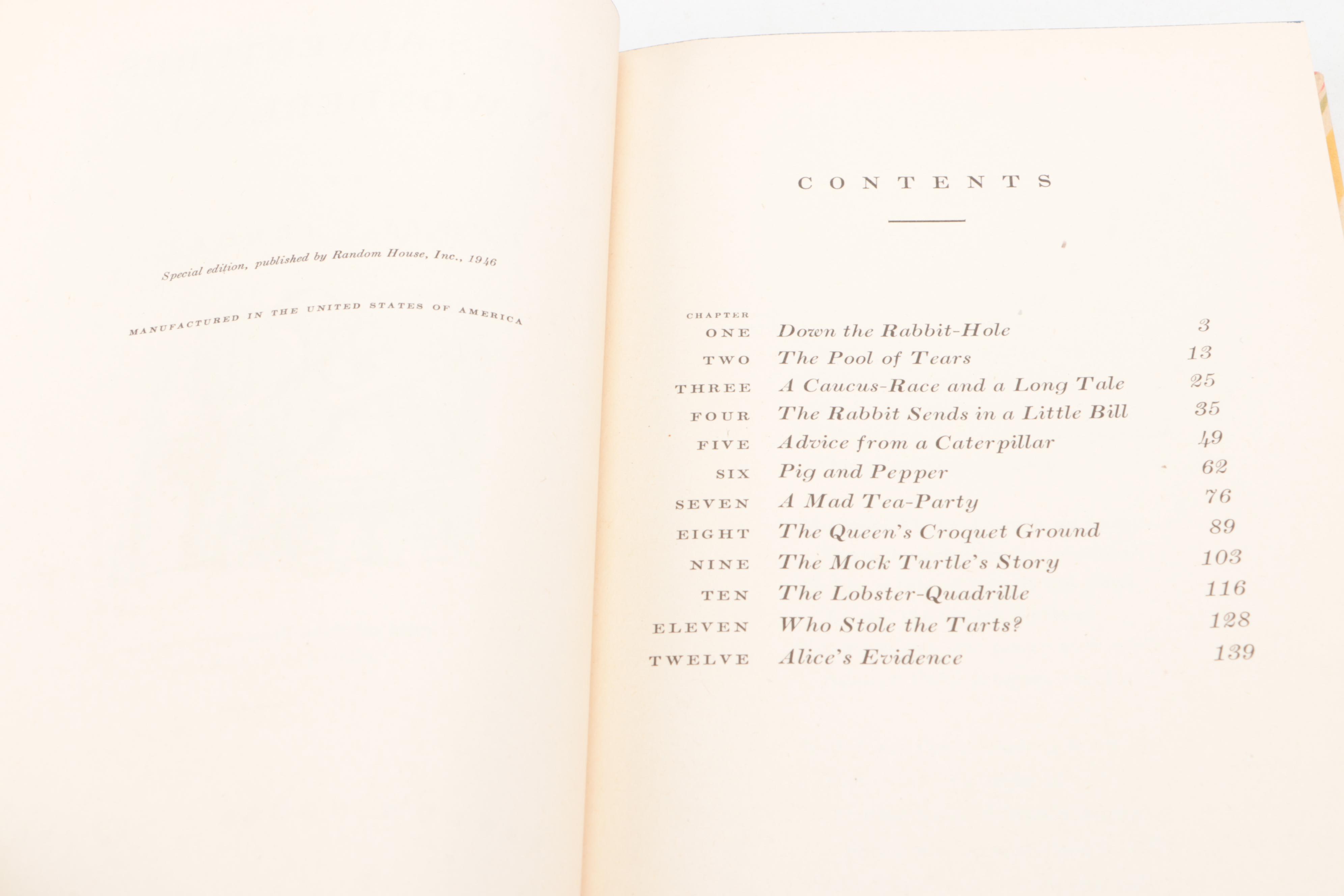 "Alice in Wonderland" and "Through the Looking-Glass" Box Set by Lewis Carroll