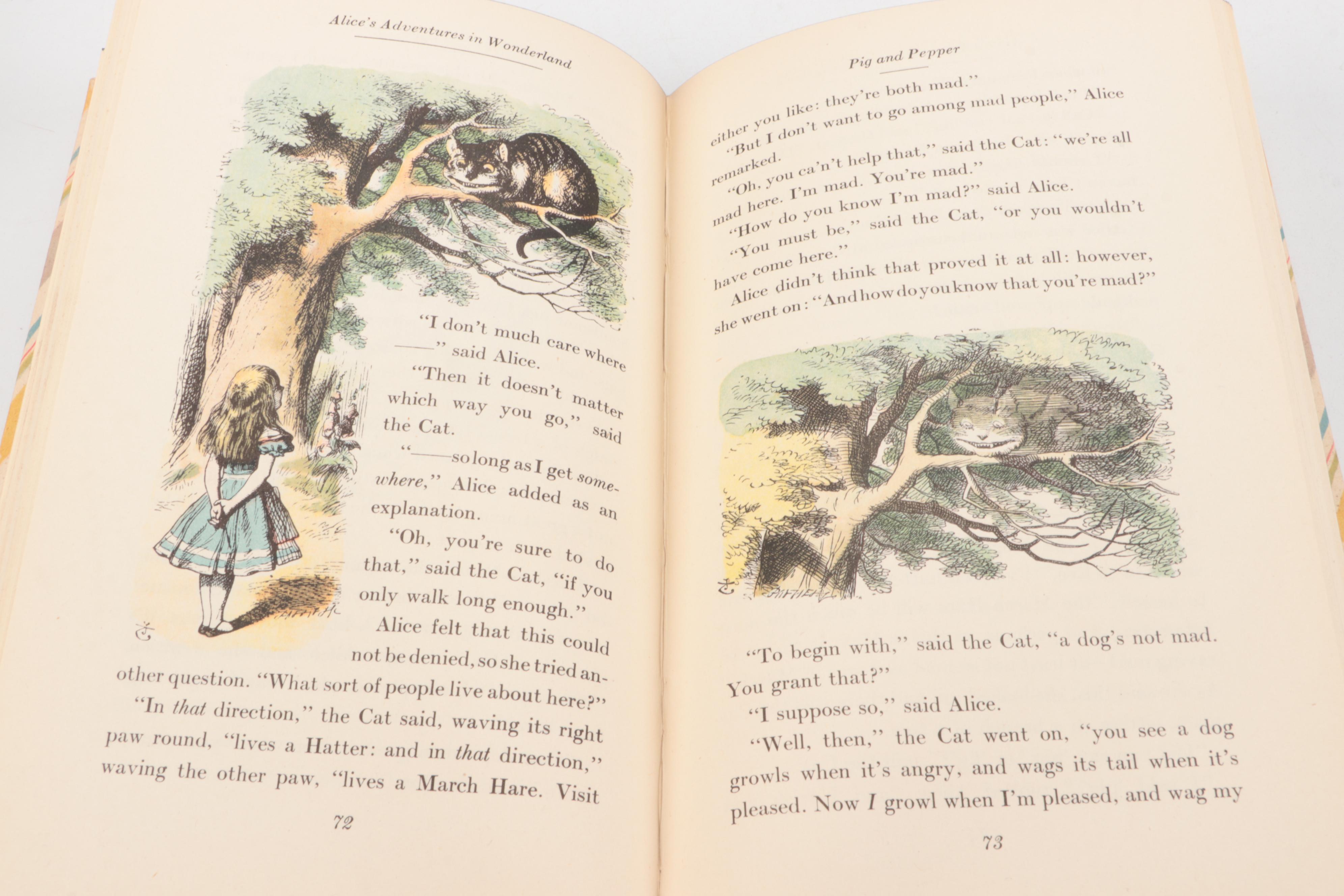 "Alice in Wonderland" and "Through the Looking-Glass" Box Set by Lewis Carroll