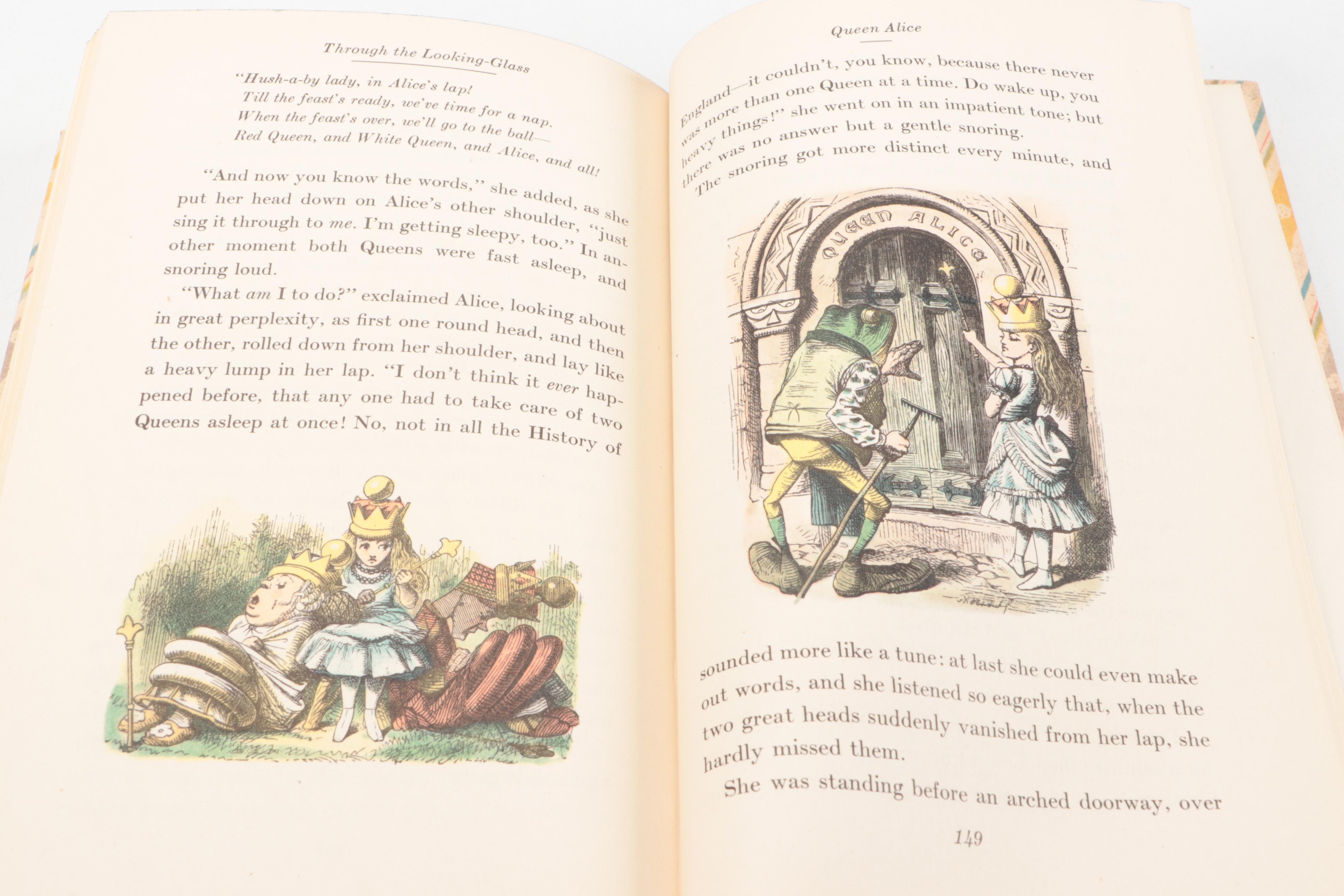 "Alice in Wonderland" and "Through the Looking-Glass" Box Set by Lewis Carroll