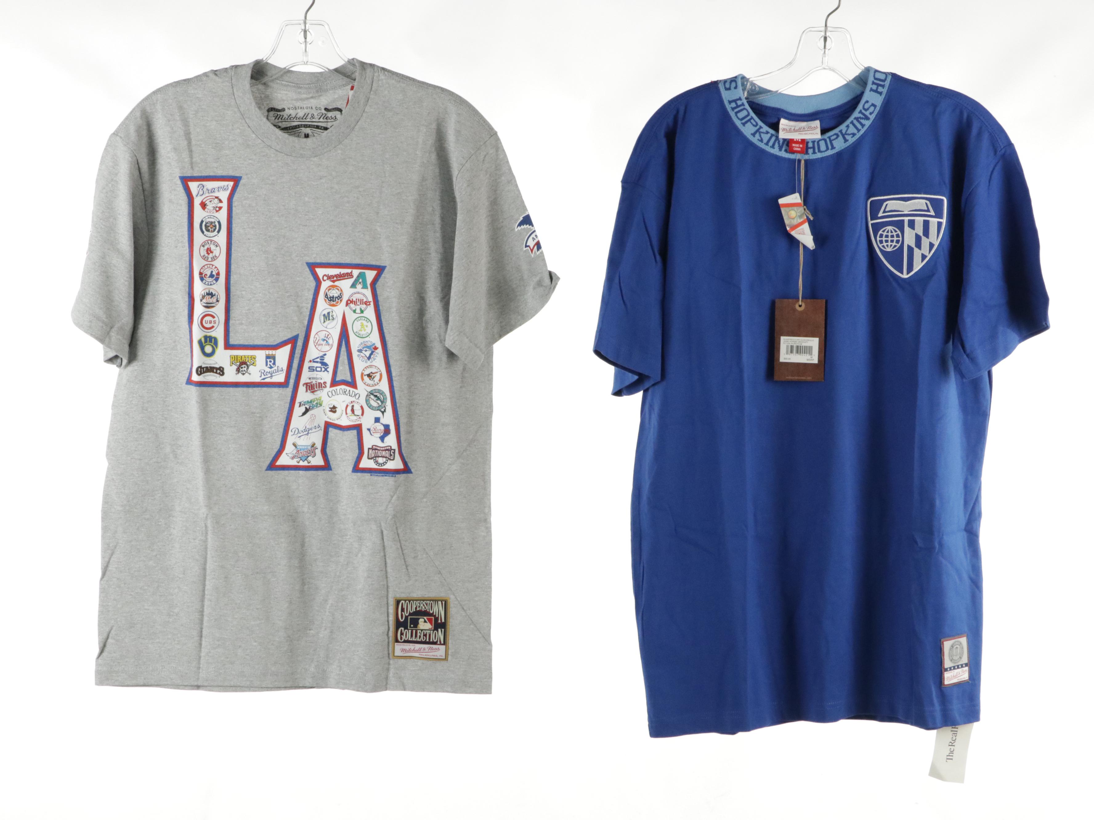 Men's Mitchell & Ness Athletic Theme Graphic Tees Featuring New York Islanders