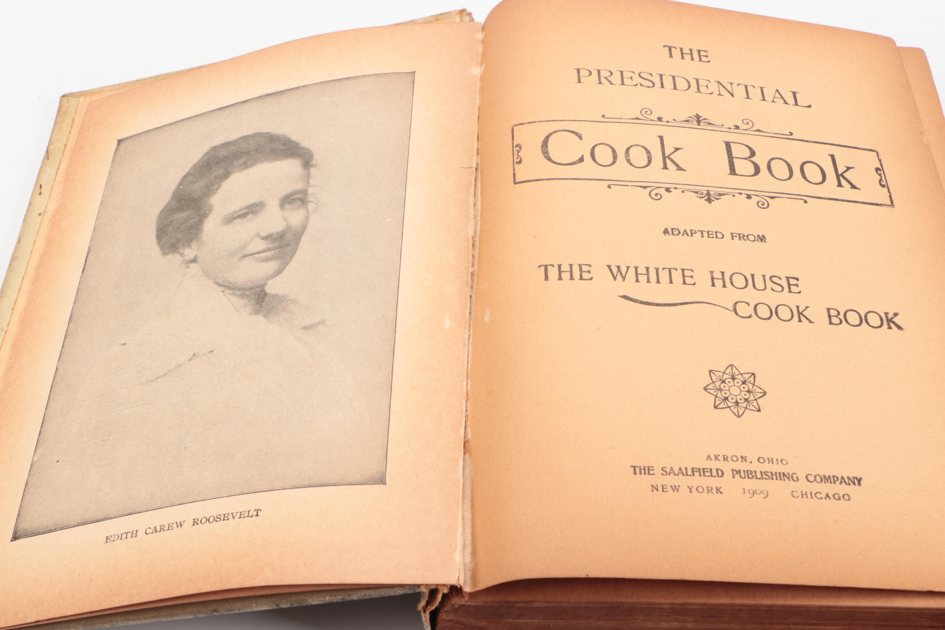 "The Presidential Cook Book" by Hugo Ziemann and Fanny L. Gillette, 1909
