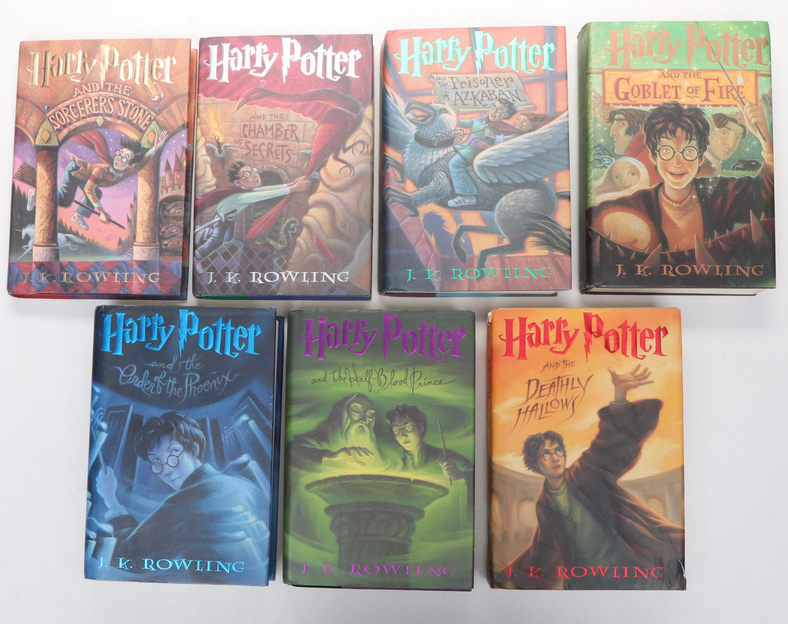 First American Edition "Harry Potter" by J. K. Rowling Complete Series