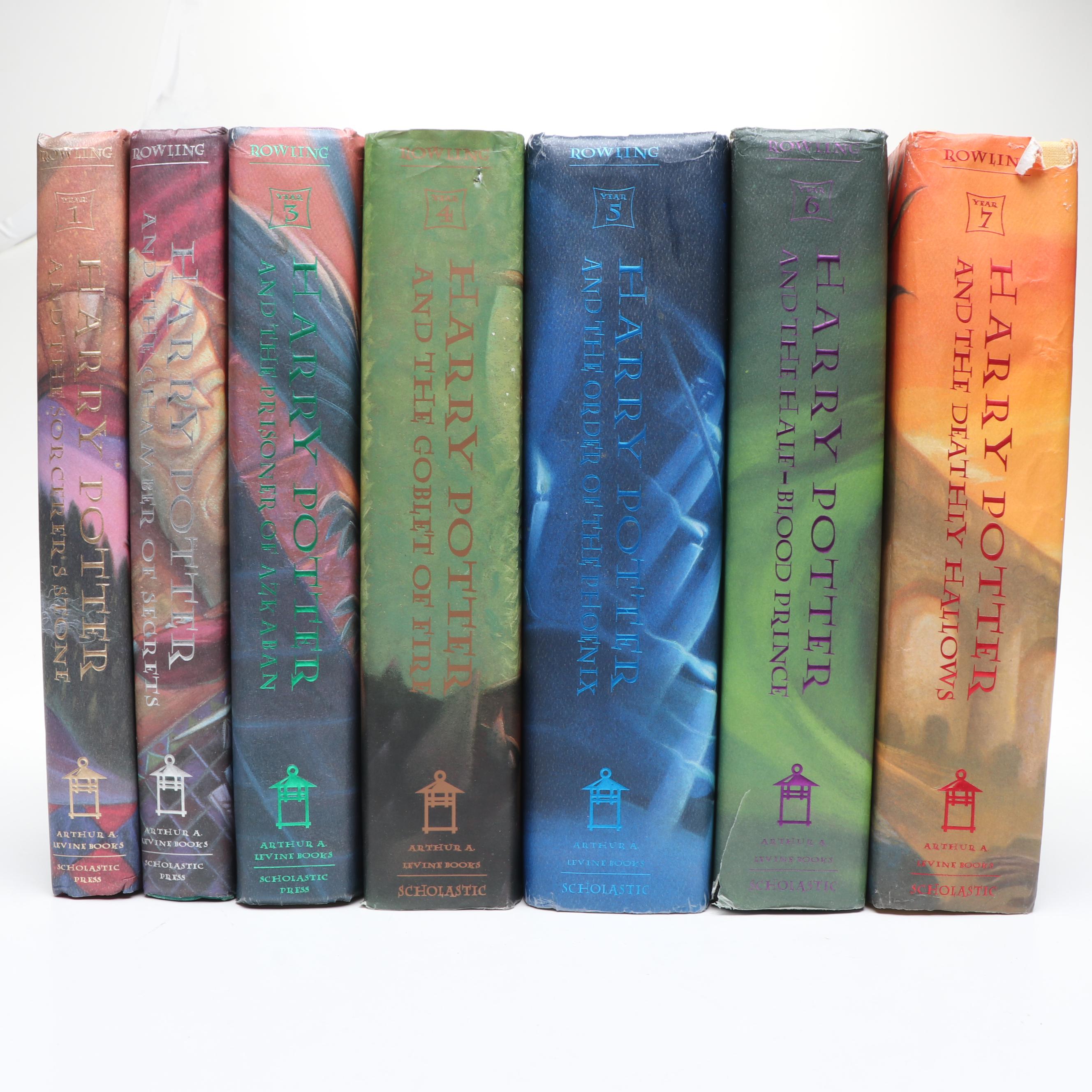 First American Edition "Harry Potter" by J. K. Rowling Complete Series