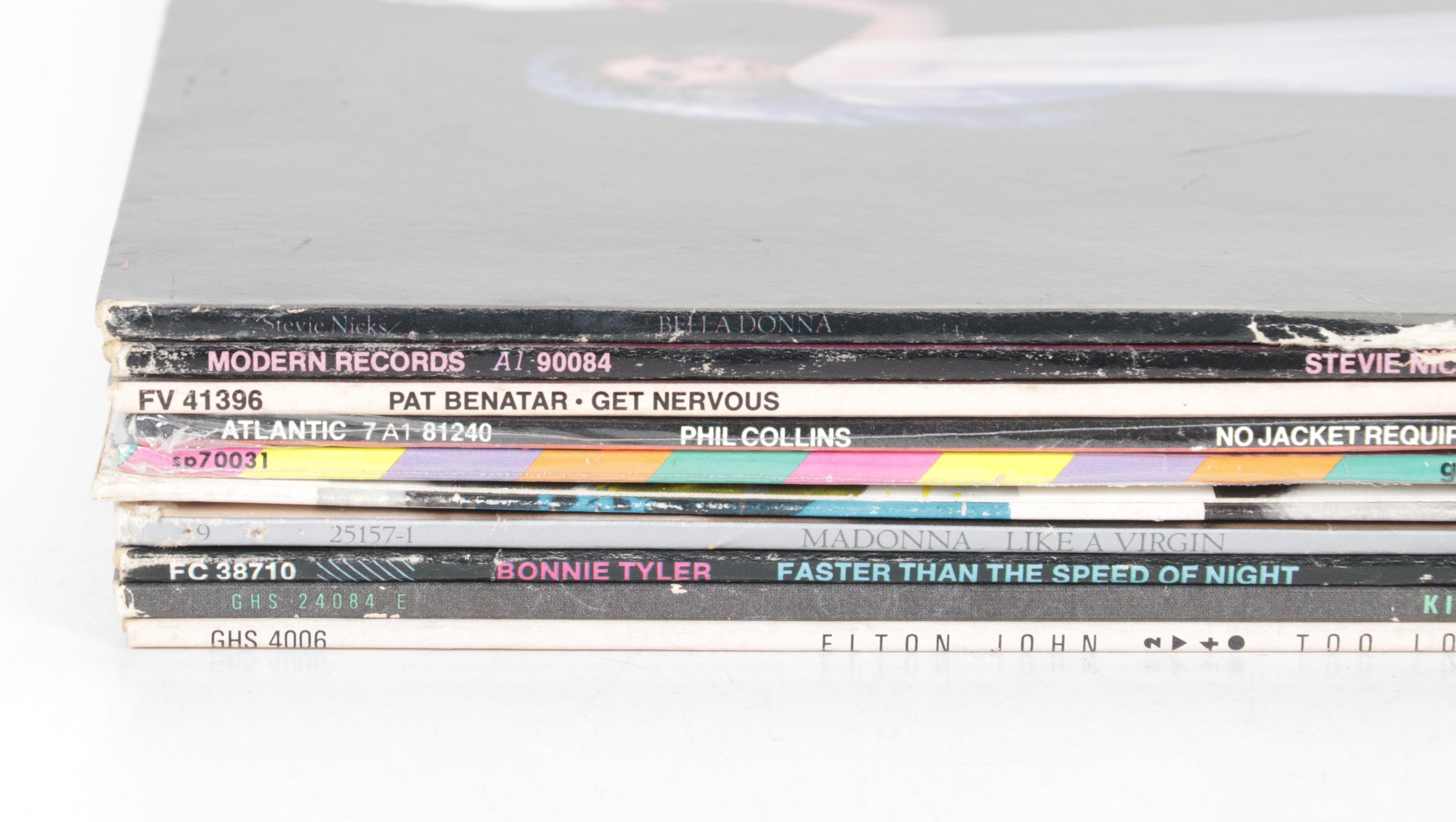 Stevie Nicks, Madonna, Elton John, The Police and More Vinyl Record Albums
