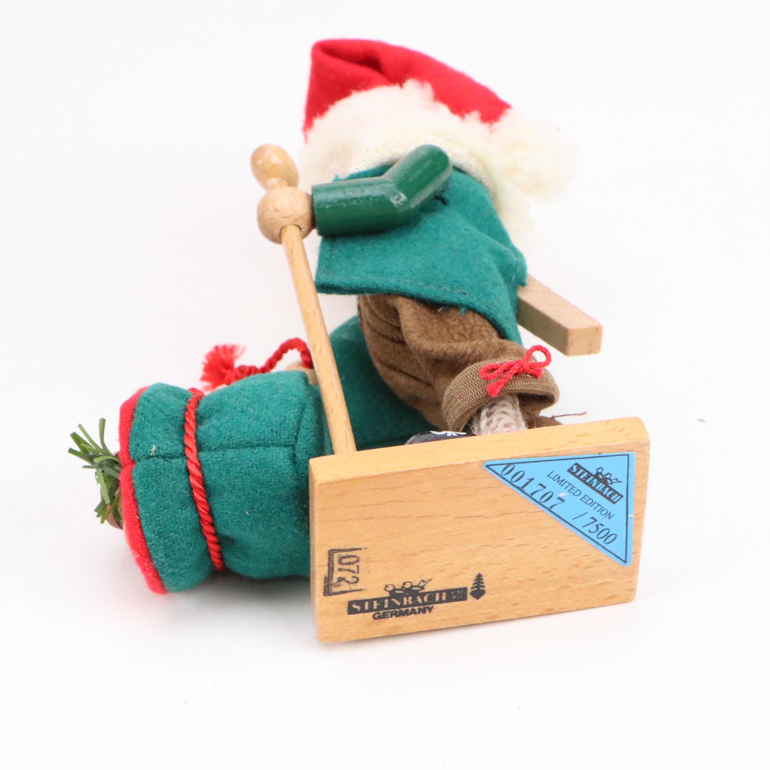 Steinbach "Bavarian Santa" Nutcracker Figurine with Miniature, 1999