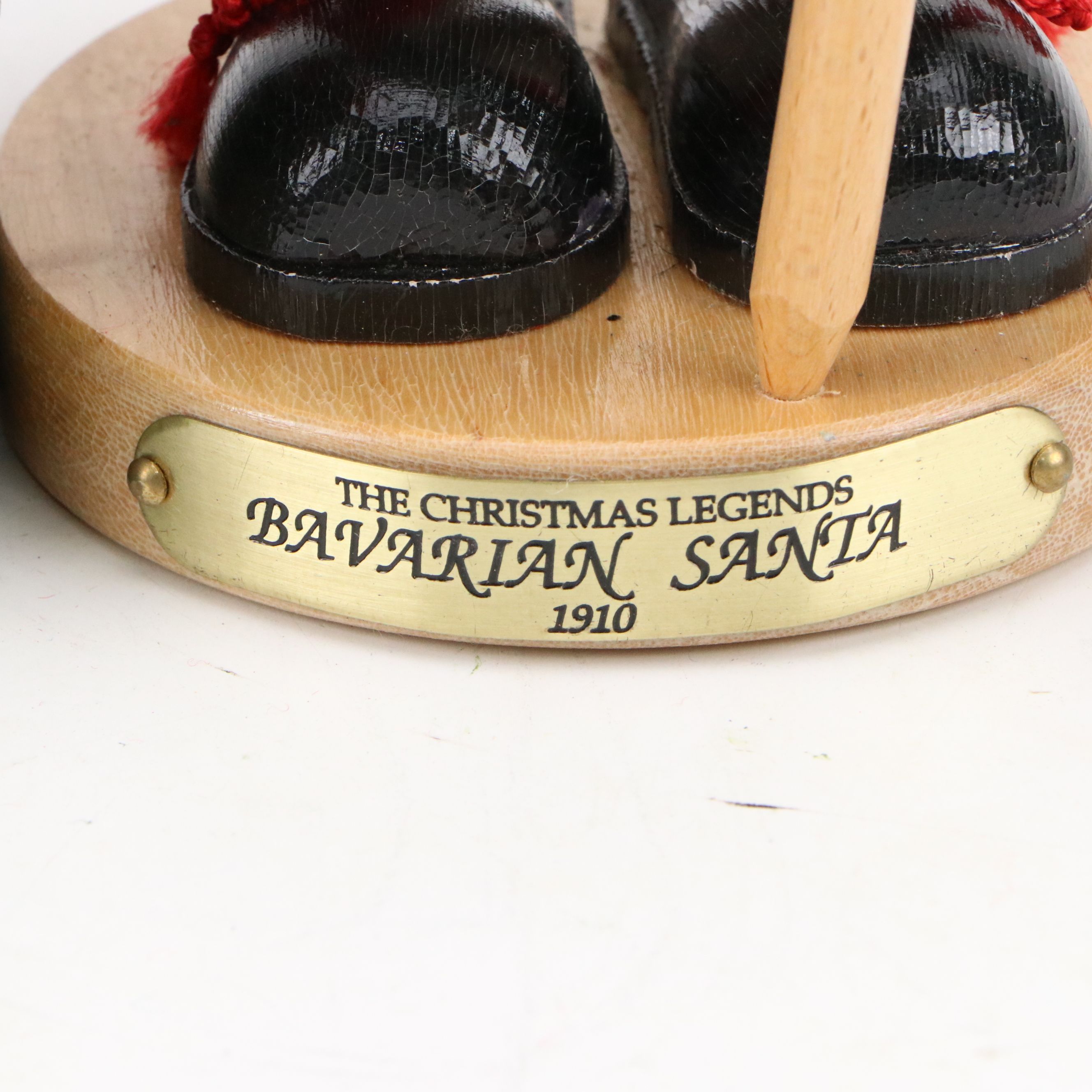 Steinbach "Bavarian Santa" Nutcracker Figurine with Miniature, 1999