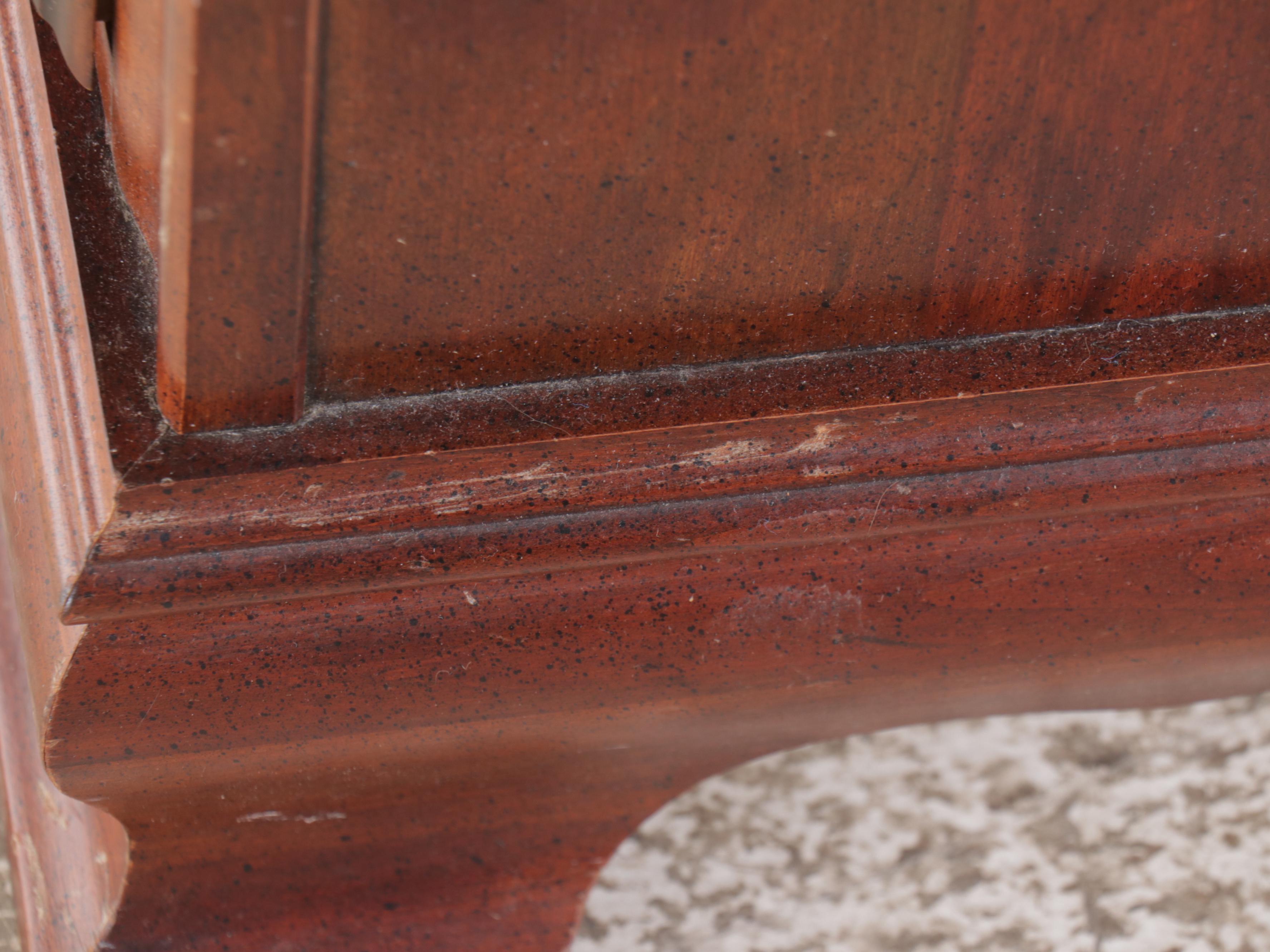 Chippendale Style Mahogany Triple Dresser