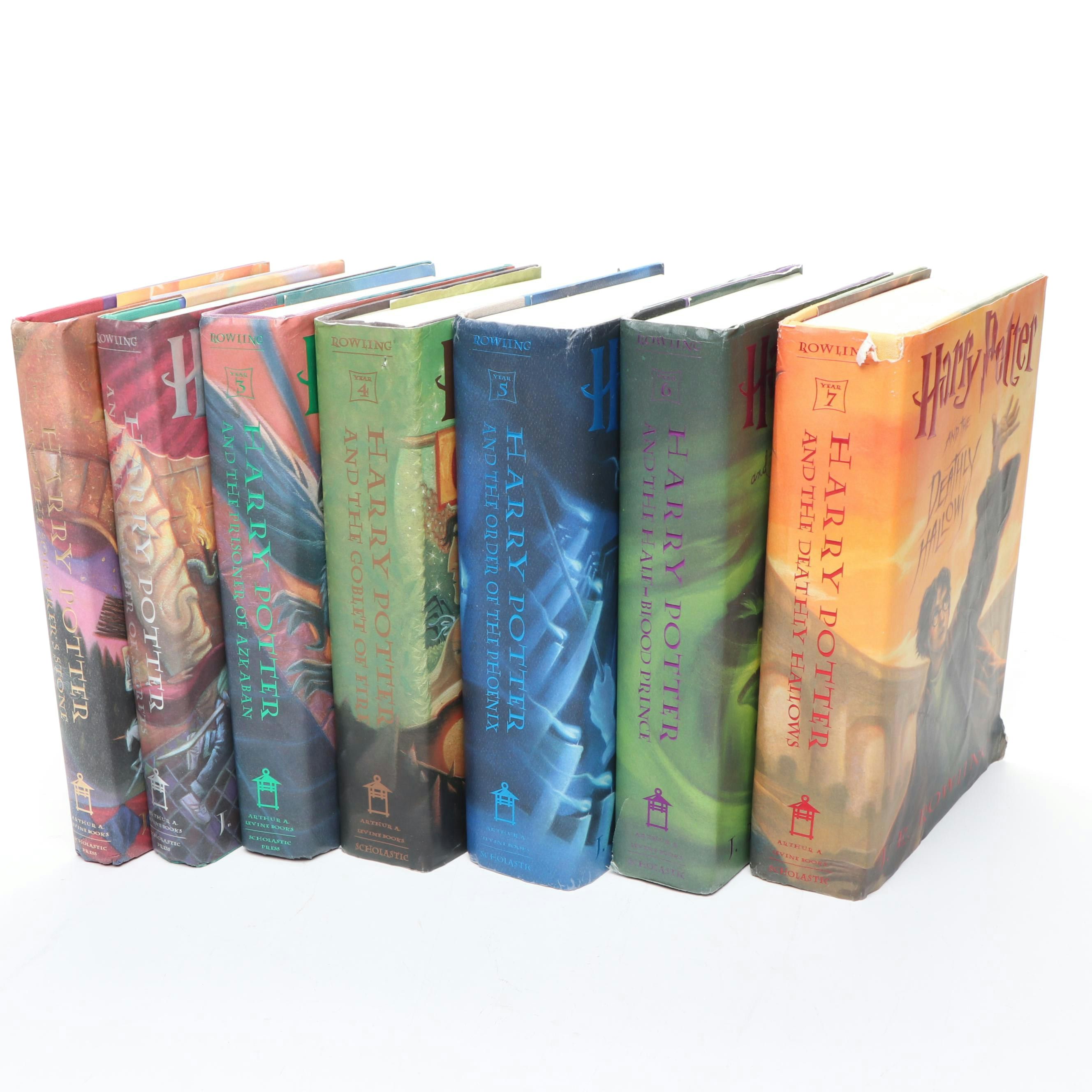 First American Edition "Harry Potter" by J. K. Rowling Complete Series