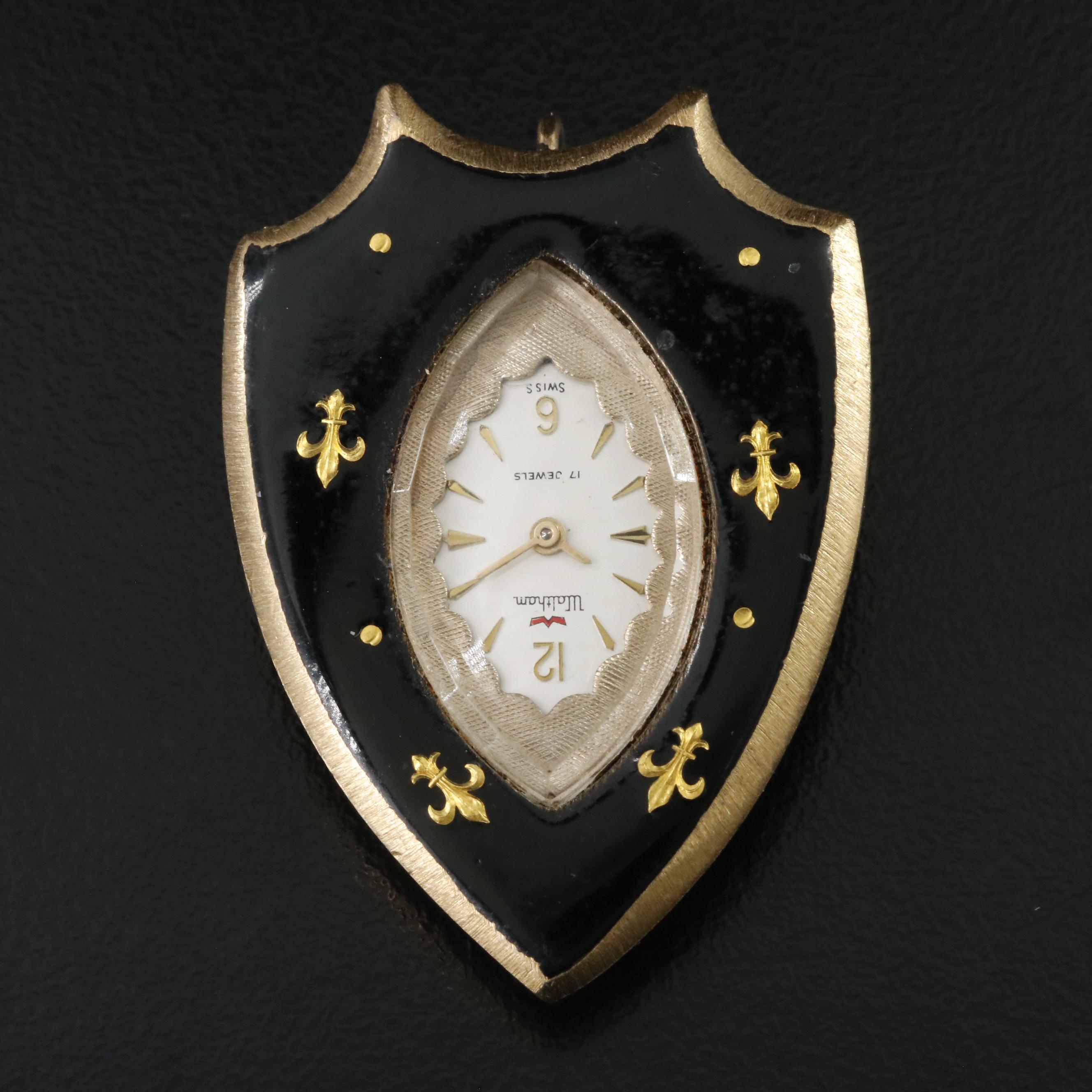 Vintage Waltham Lapel/Pin Watch