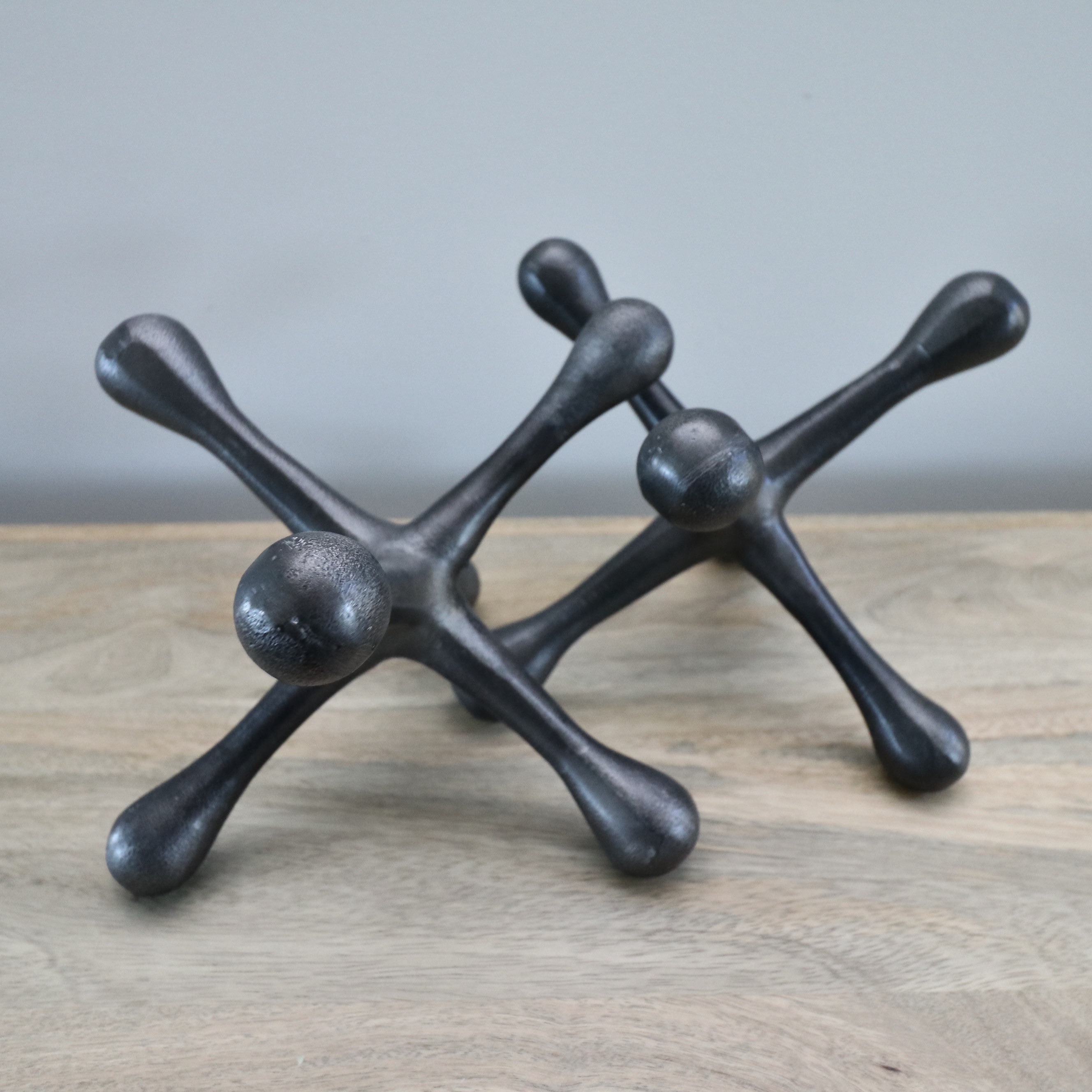 Uttermost "Riordan" Ceramic Vases, Elk Home "Berman" Stone Sculpture, and Décor