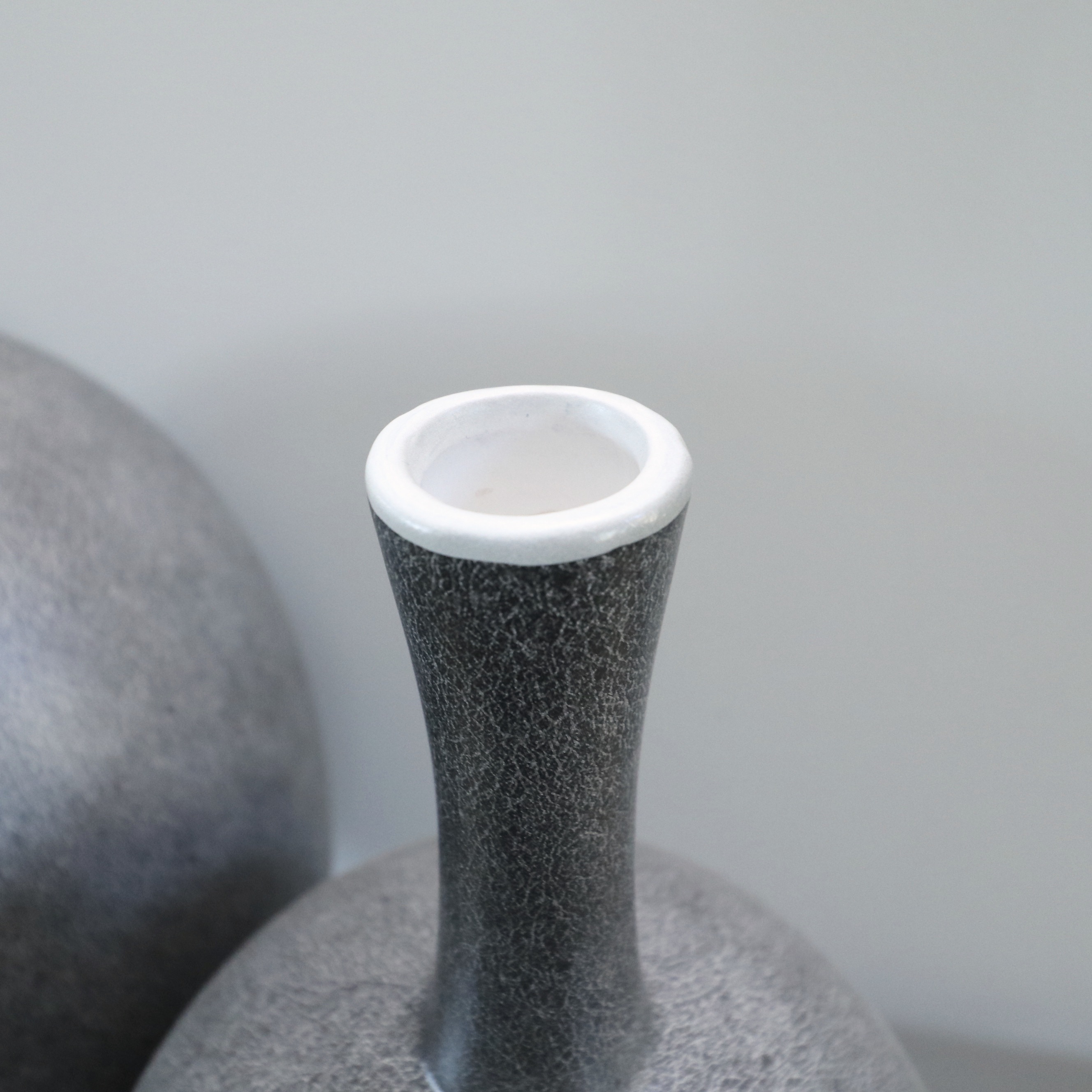 Uttermost "Riordan" Ceramic Vases, Elk Home "Berman" Stone Sculpture, and Décor