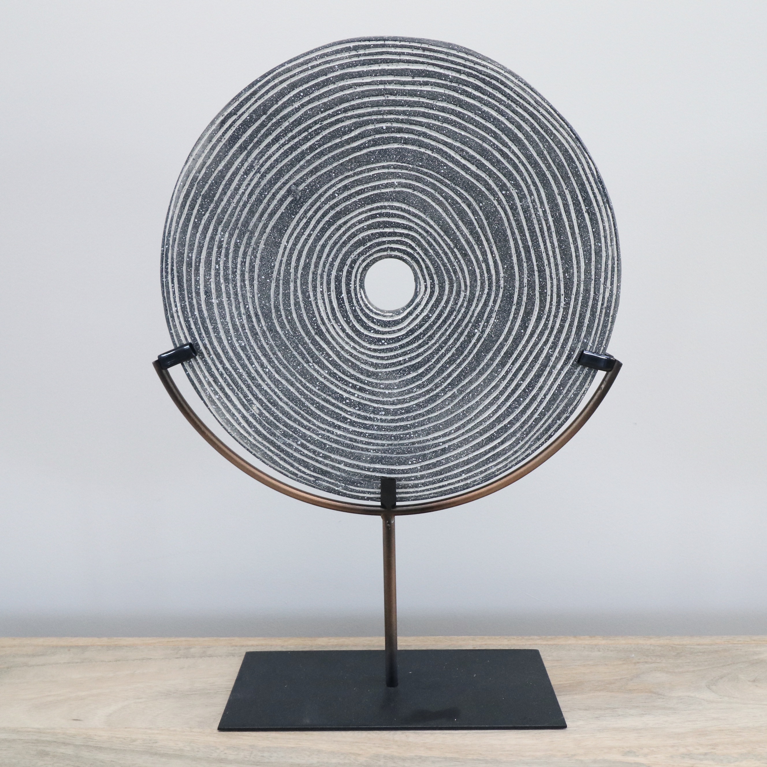 Uttermost "Riordan" Ceramic Vases, Elk Home "Berman" Stone Sculpture, and Décor