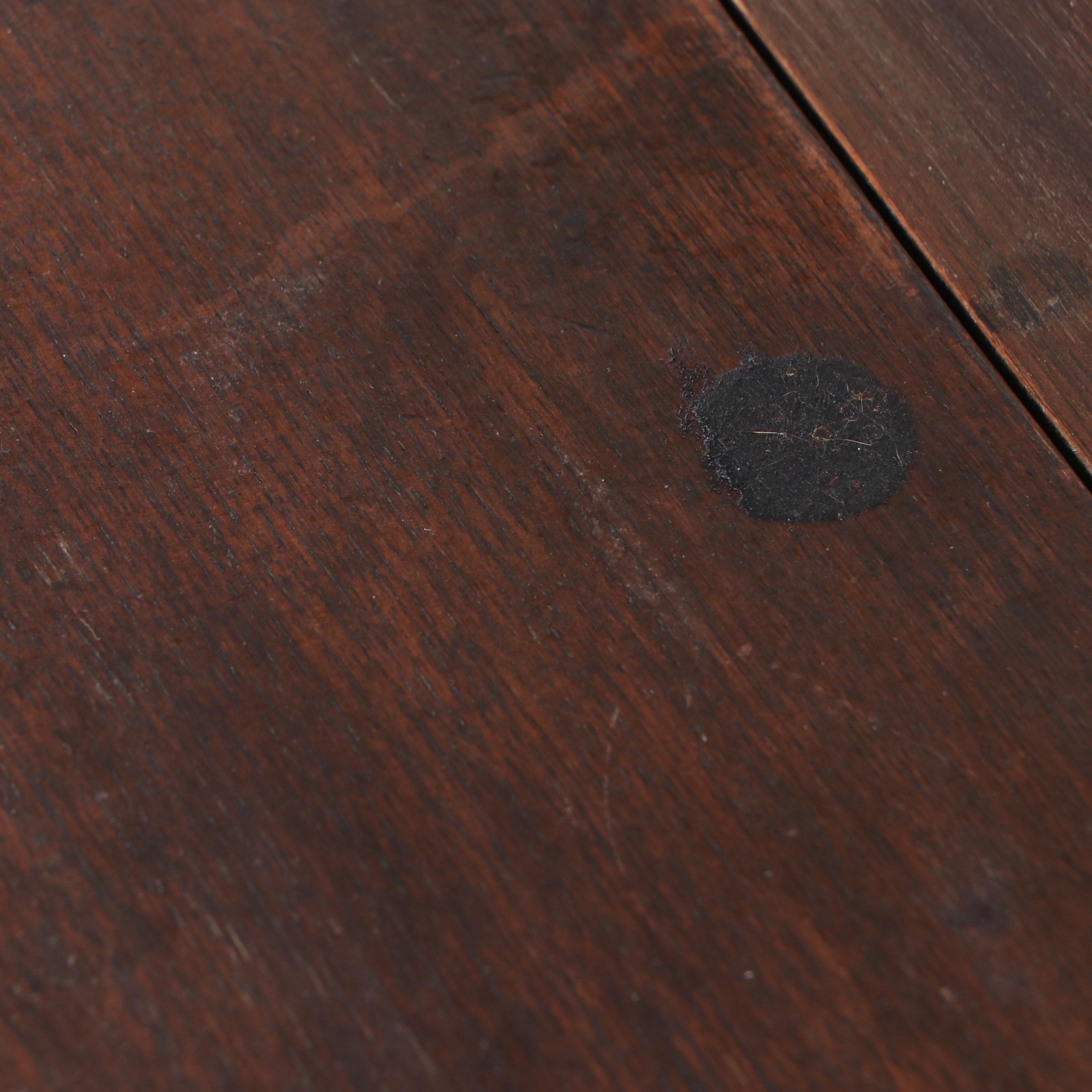 Antique Mahogany Drop Leaf Tea Cart with Glass Tray Top, Early 20th Century