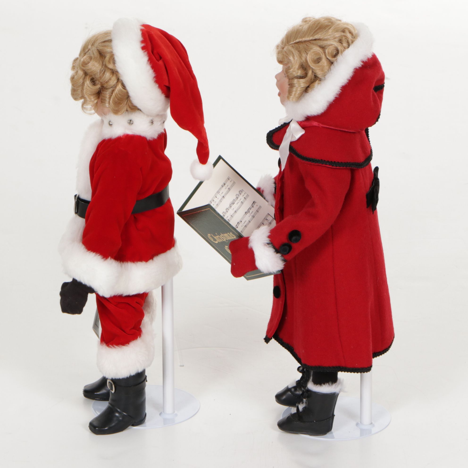Danbury Mint "Shirley Temple Christmas Dolls" Includes "Santa's Helper" & More