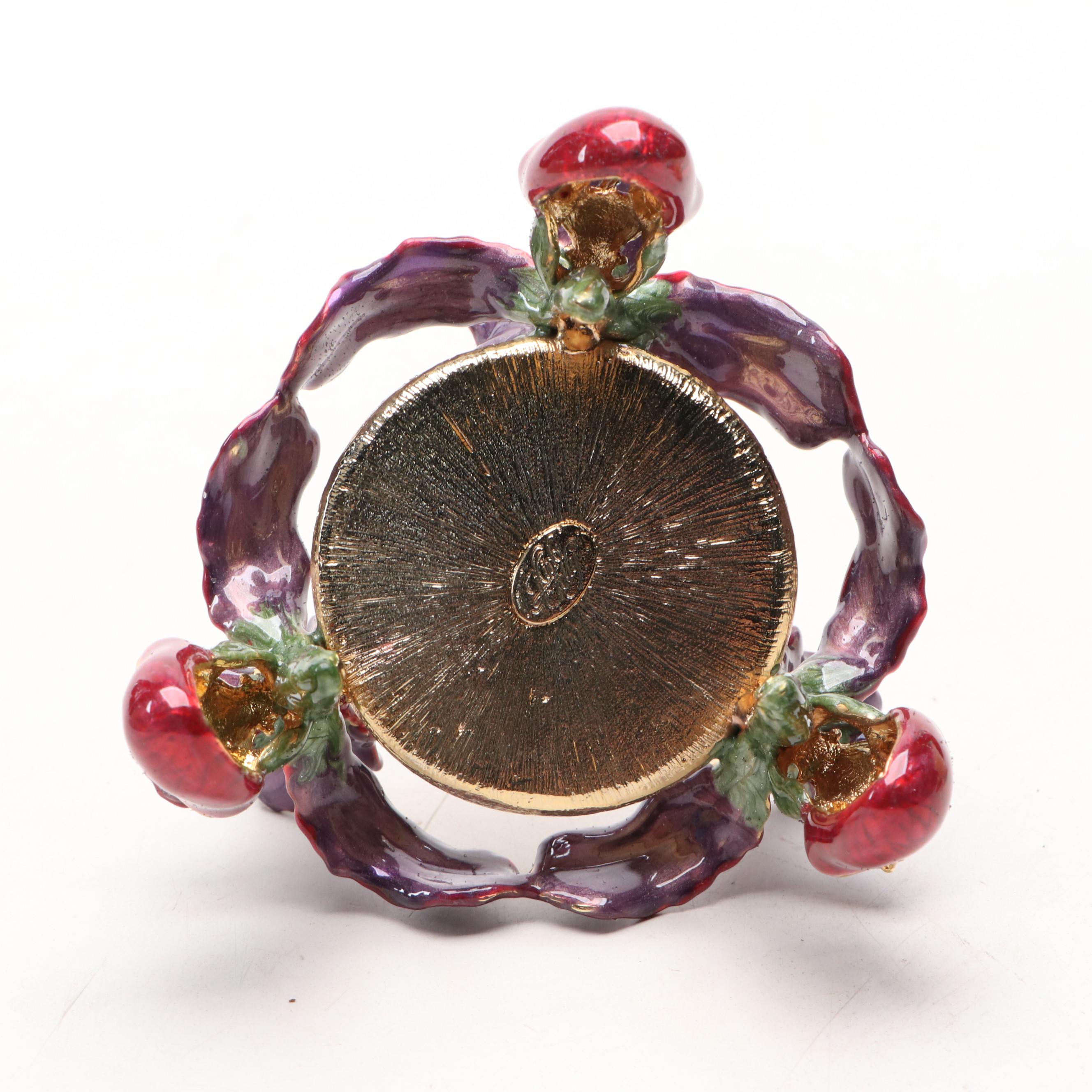 Kirks Folly Remember The Magic "Lady Slipper Kitty" Candle and Candle Holder