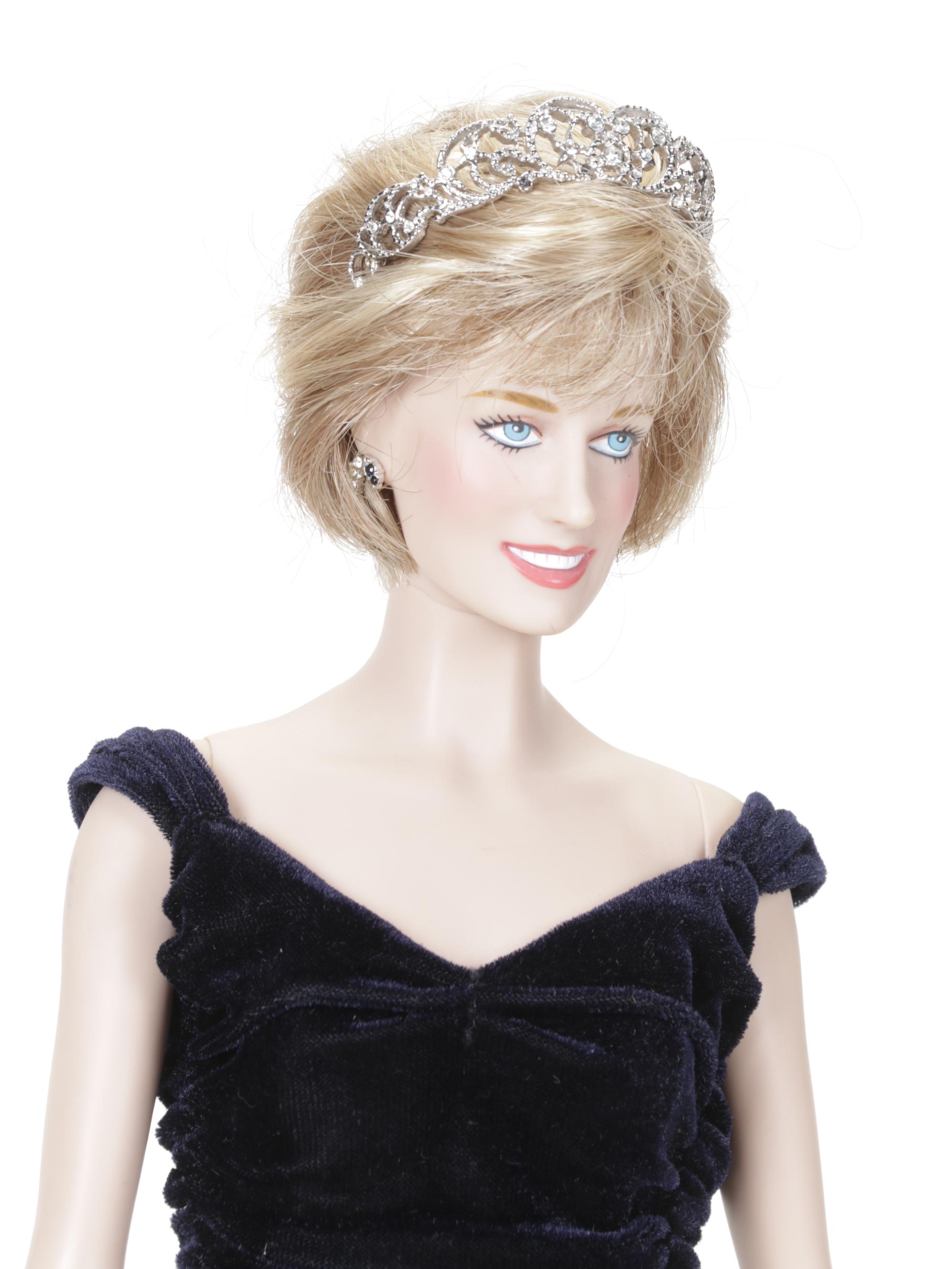 "Diana Princess of Wales" Collectors Doll with Accessories & Outfit Change