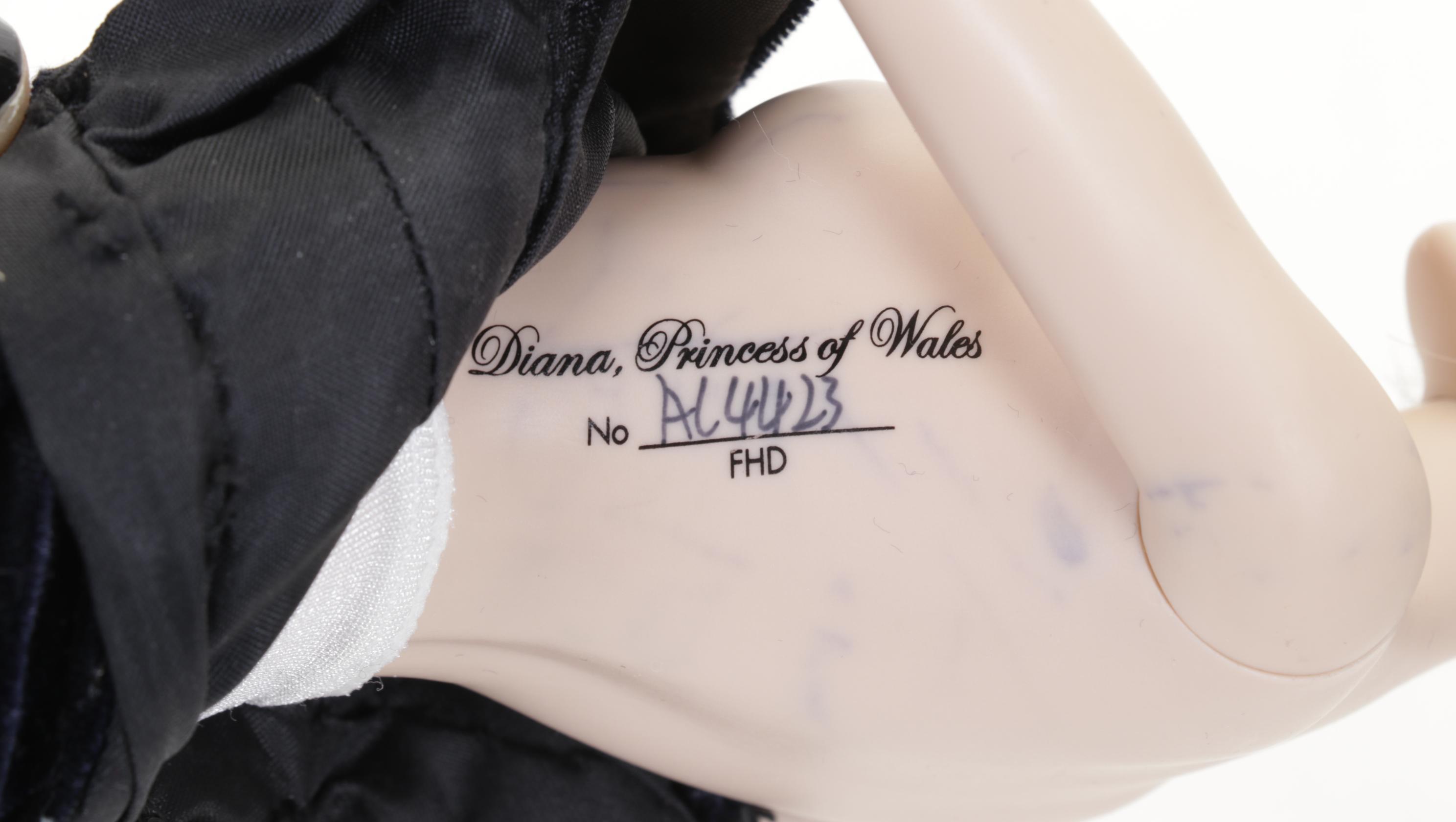 "Diana Princess of Wales" Collectors Doll with Accessories & Outfit Change