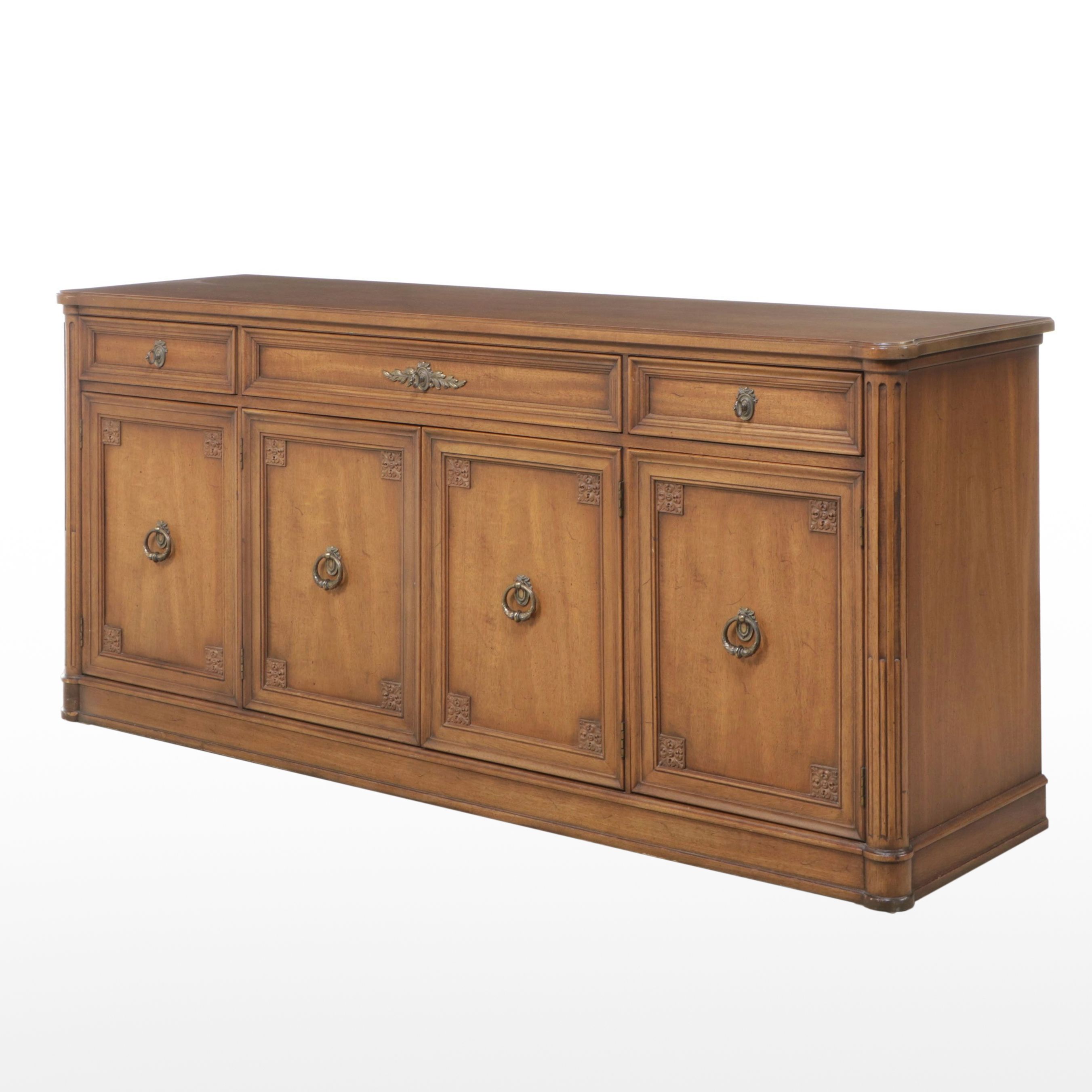 Henredon Louis XVI Style Walnut Buffet