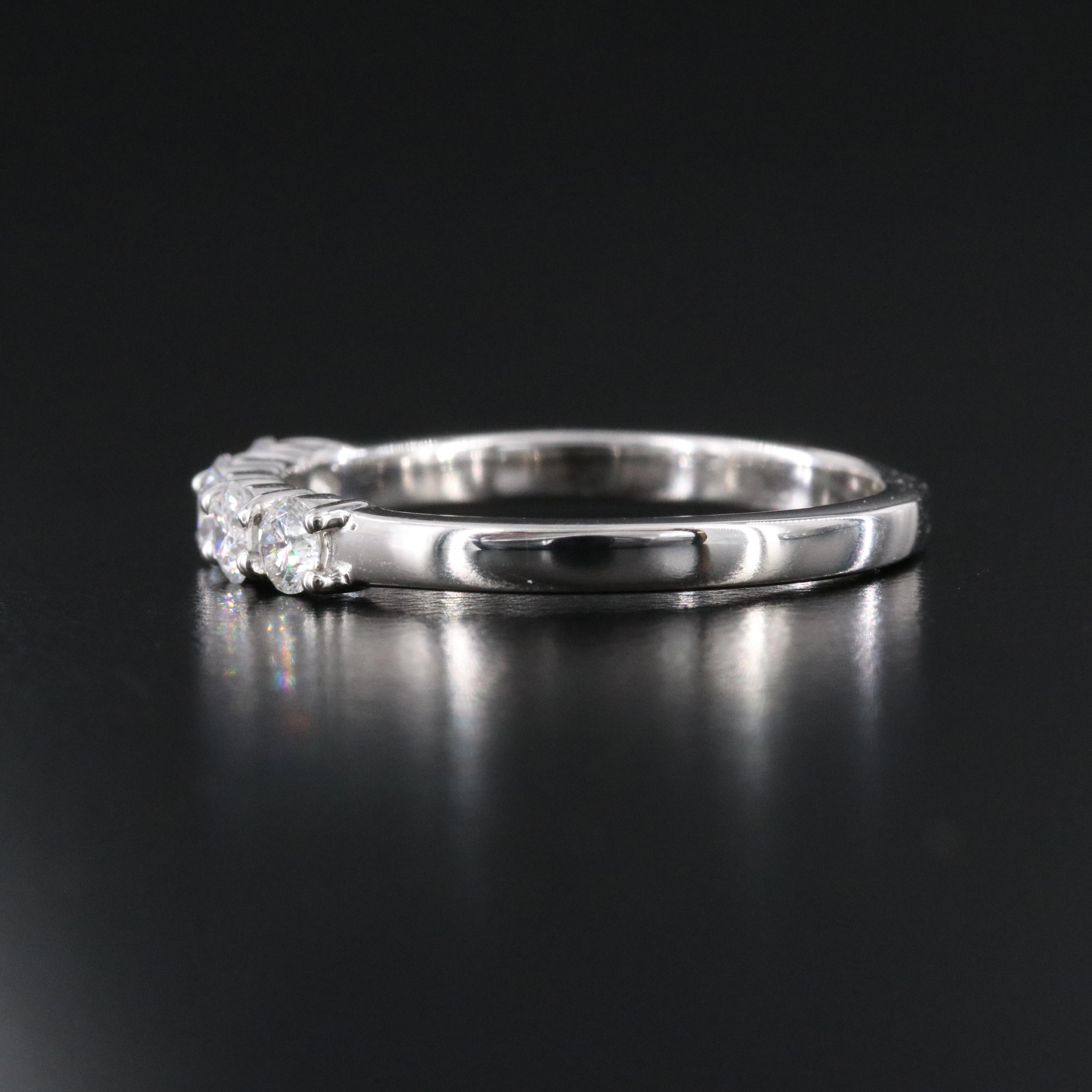 Platinum 0.50 CTW Diamond Ring