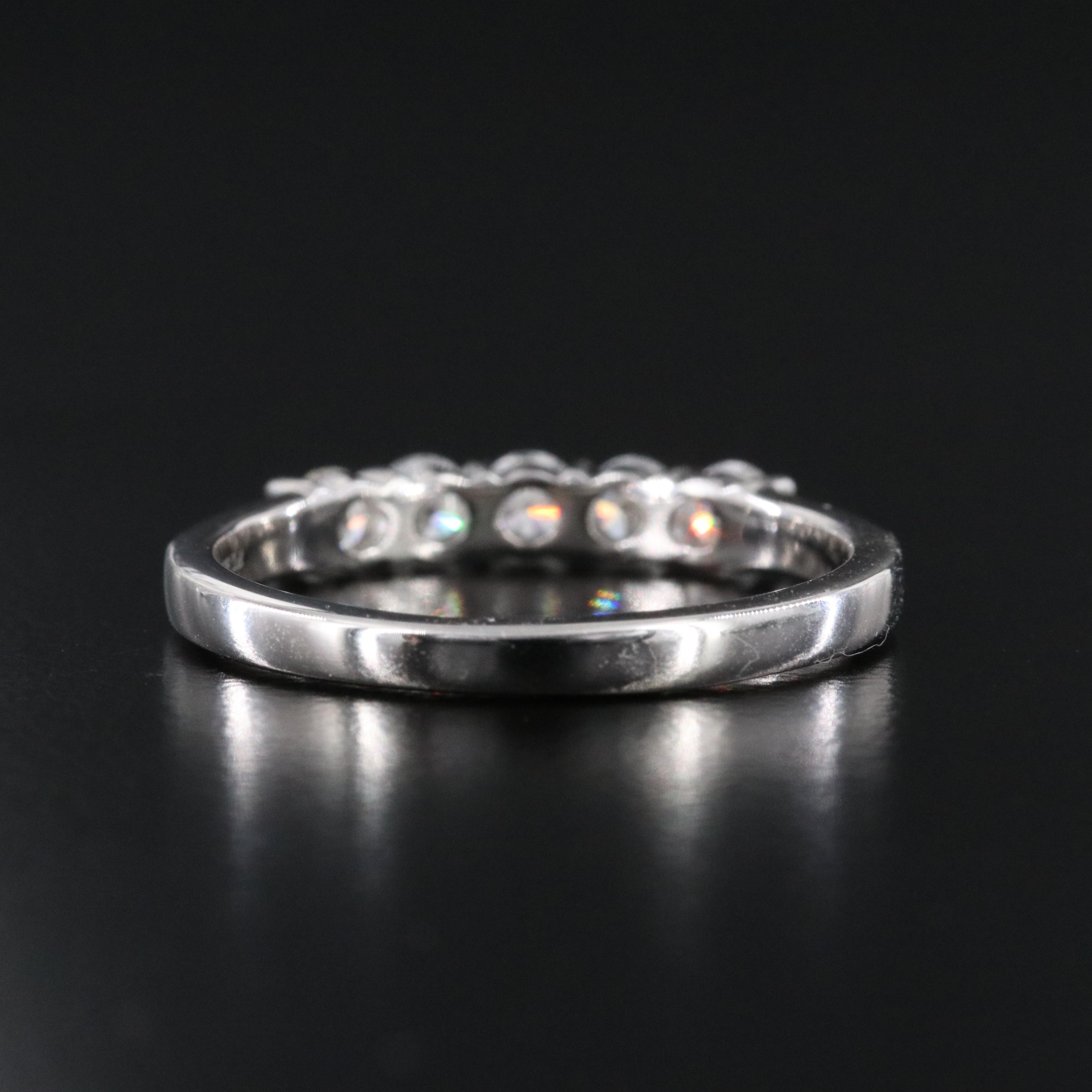 Platinum 0.50 CTW Diamond Ring