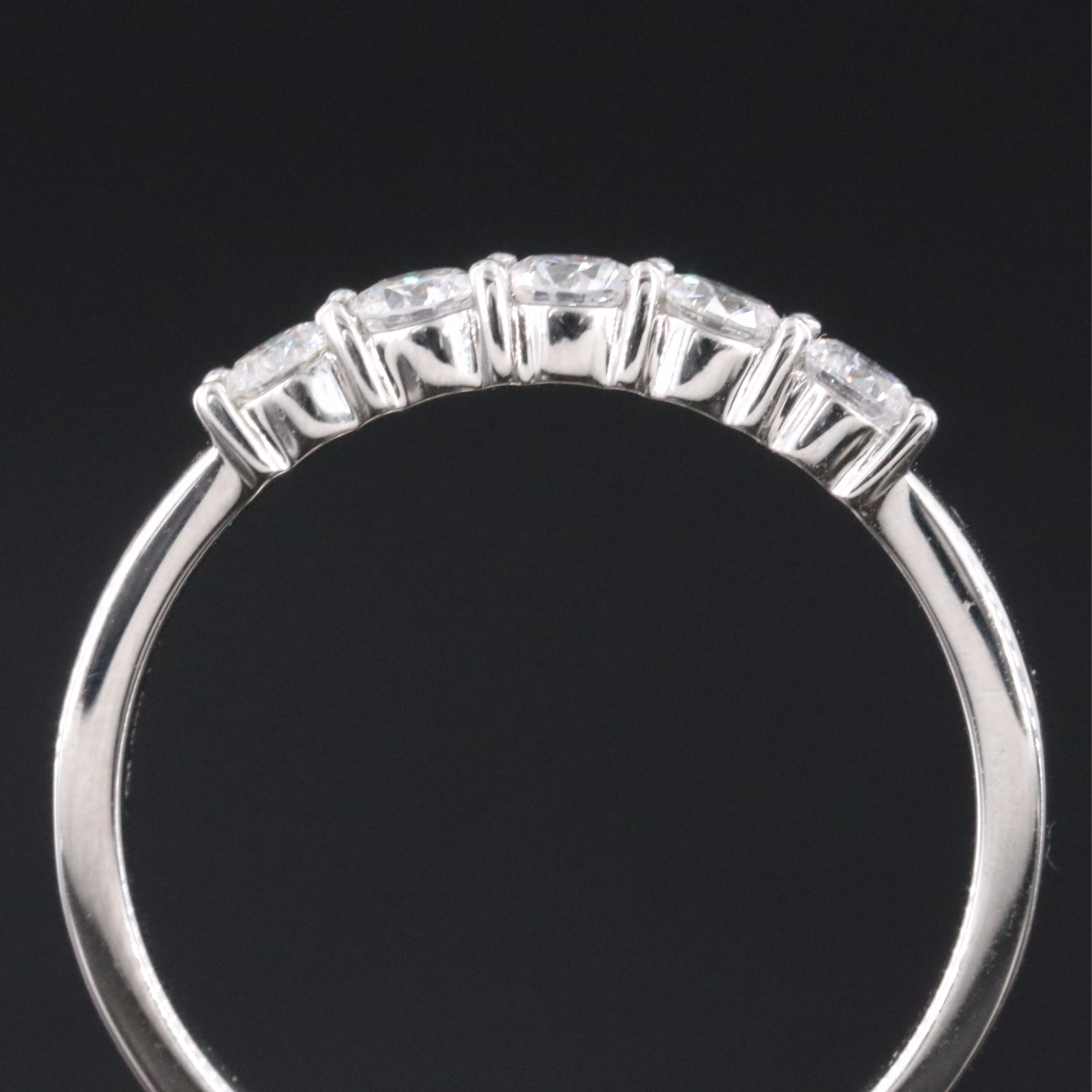 Platinum 0.50 CTW Diamond Ring