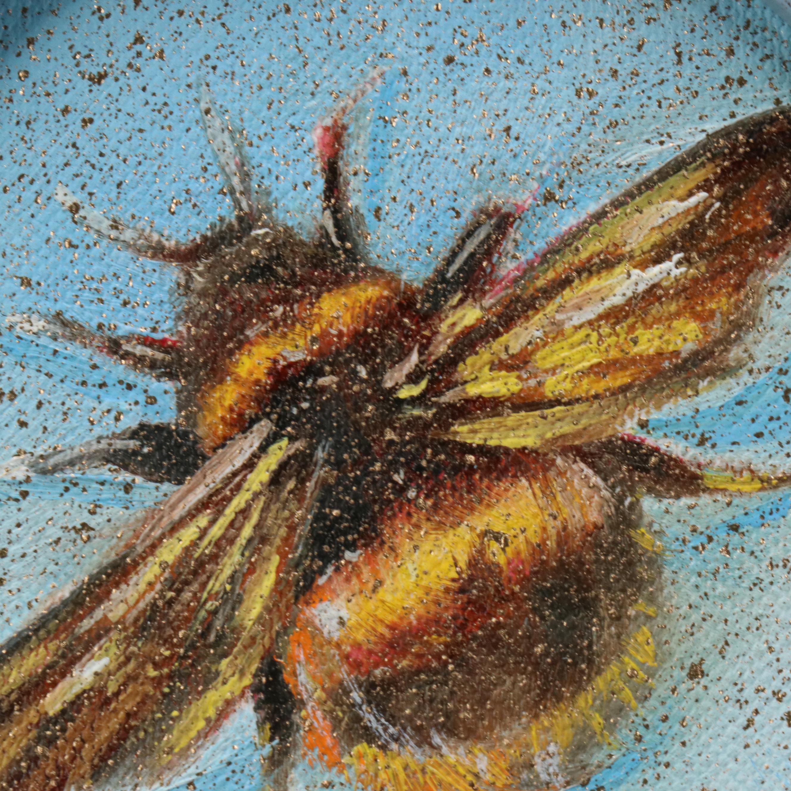 Inga Kovalenko Oil Painting of Bee, 2025