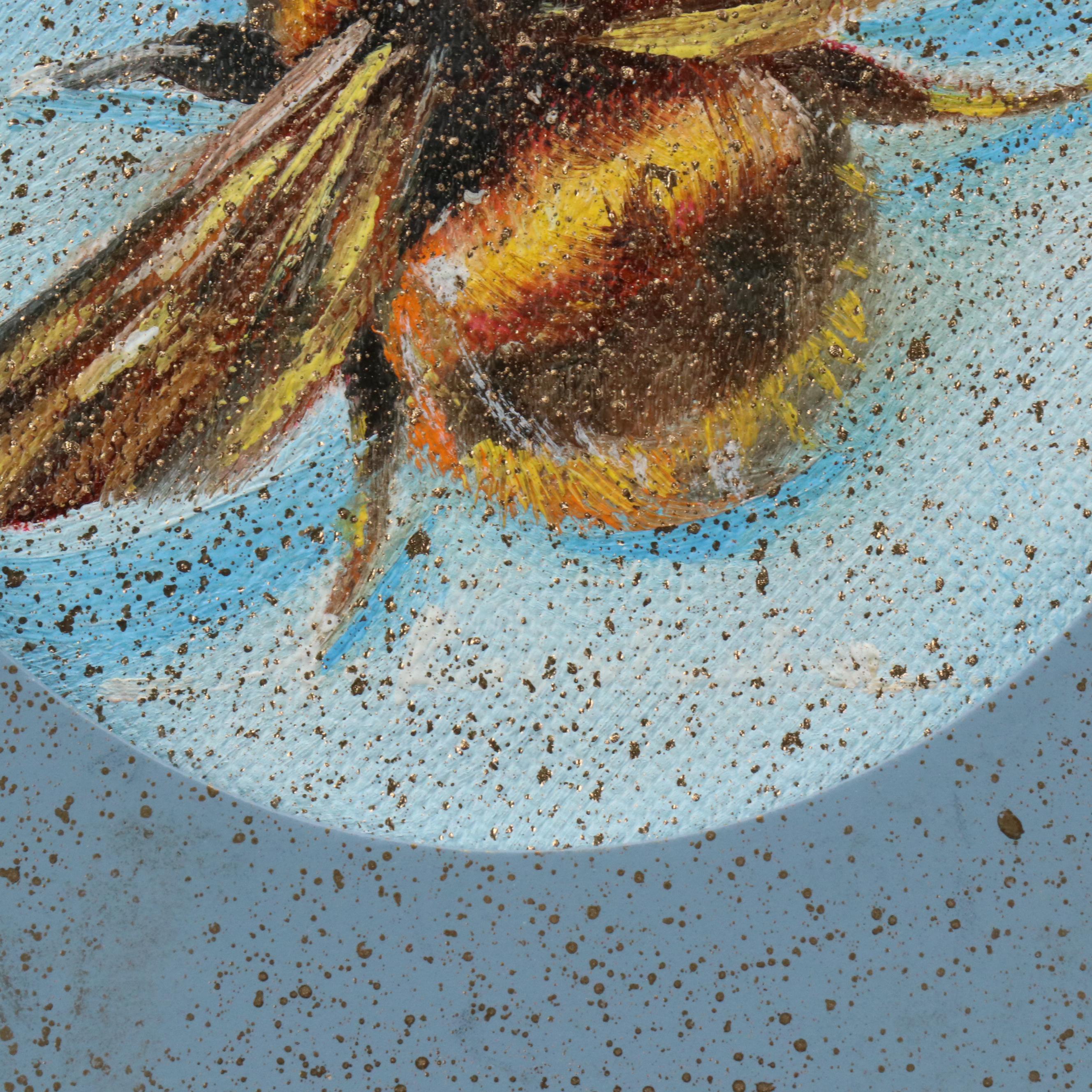 Inga Kovalenko Oil Painting of Bee, 2025