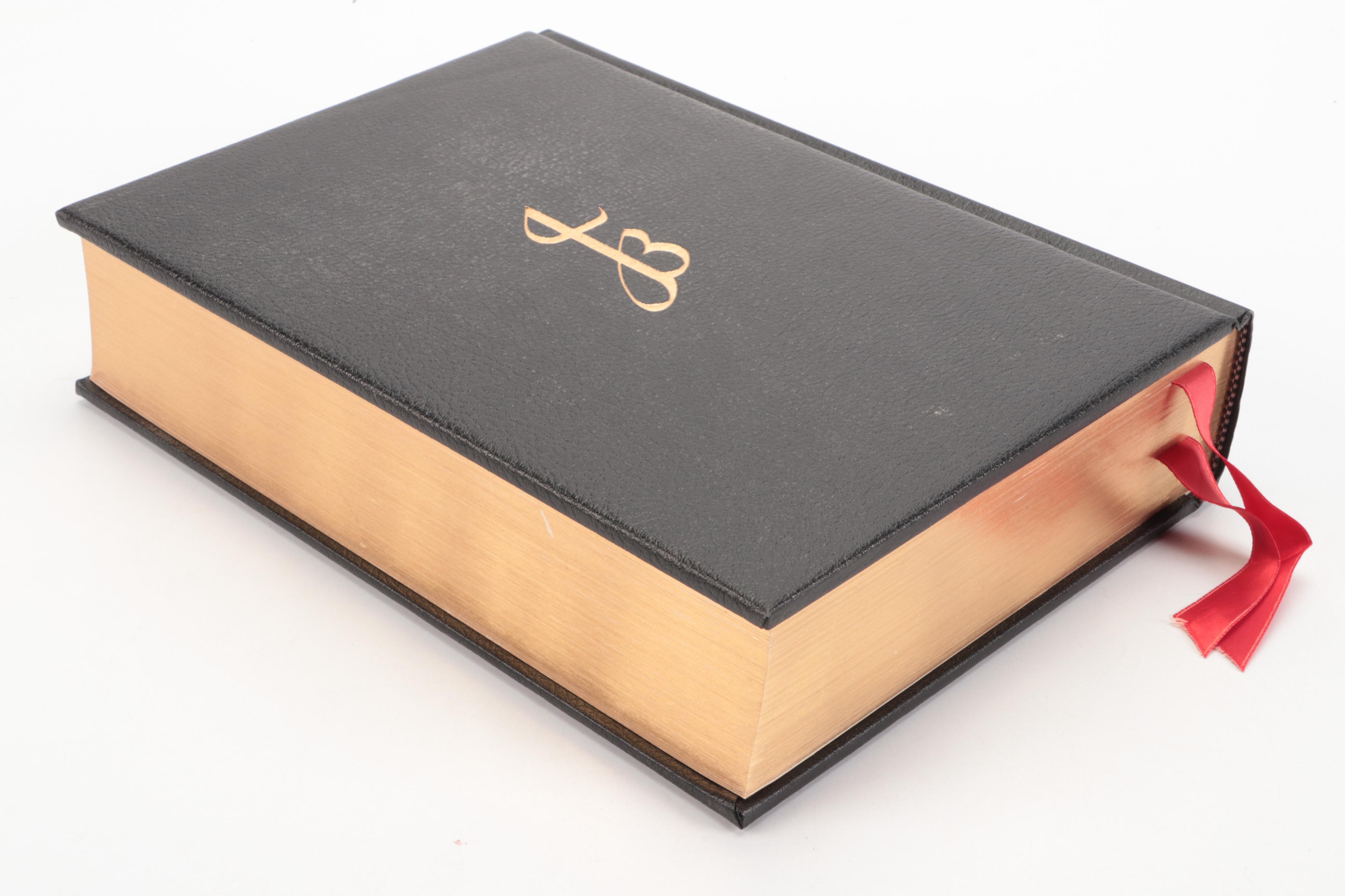 Salvador Dalí Illustrated Jerusalem Bible Edited by Alexander Jones, 1970