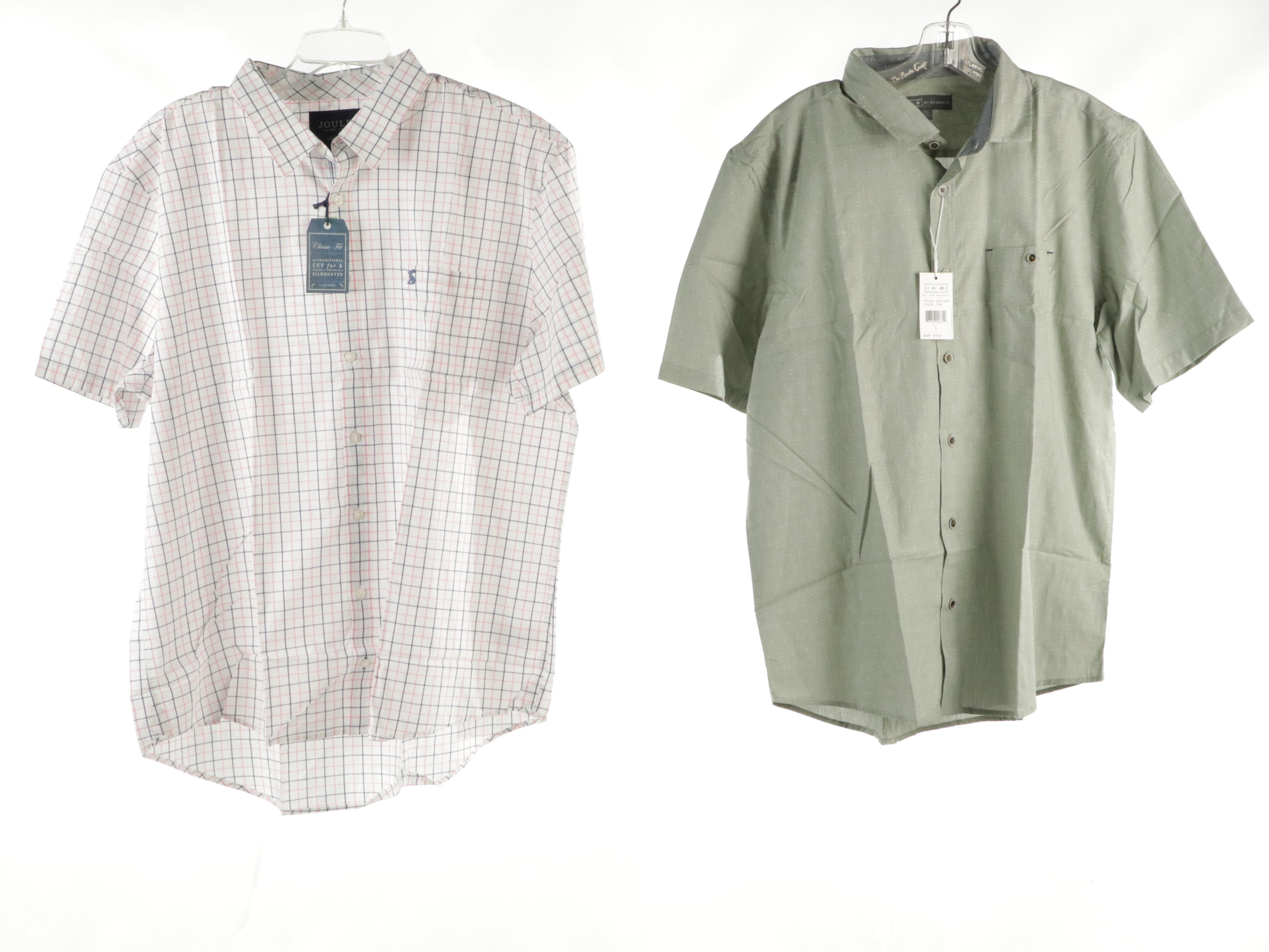 Men's Ballin Theo Wool Trousers and College Shorts with Joules and Ike Shirts