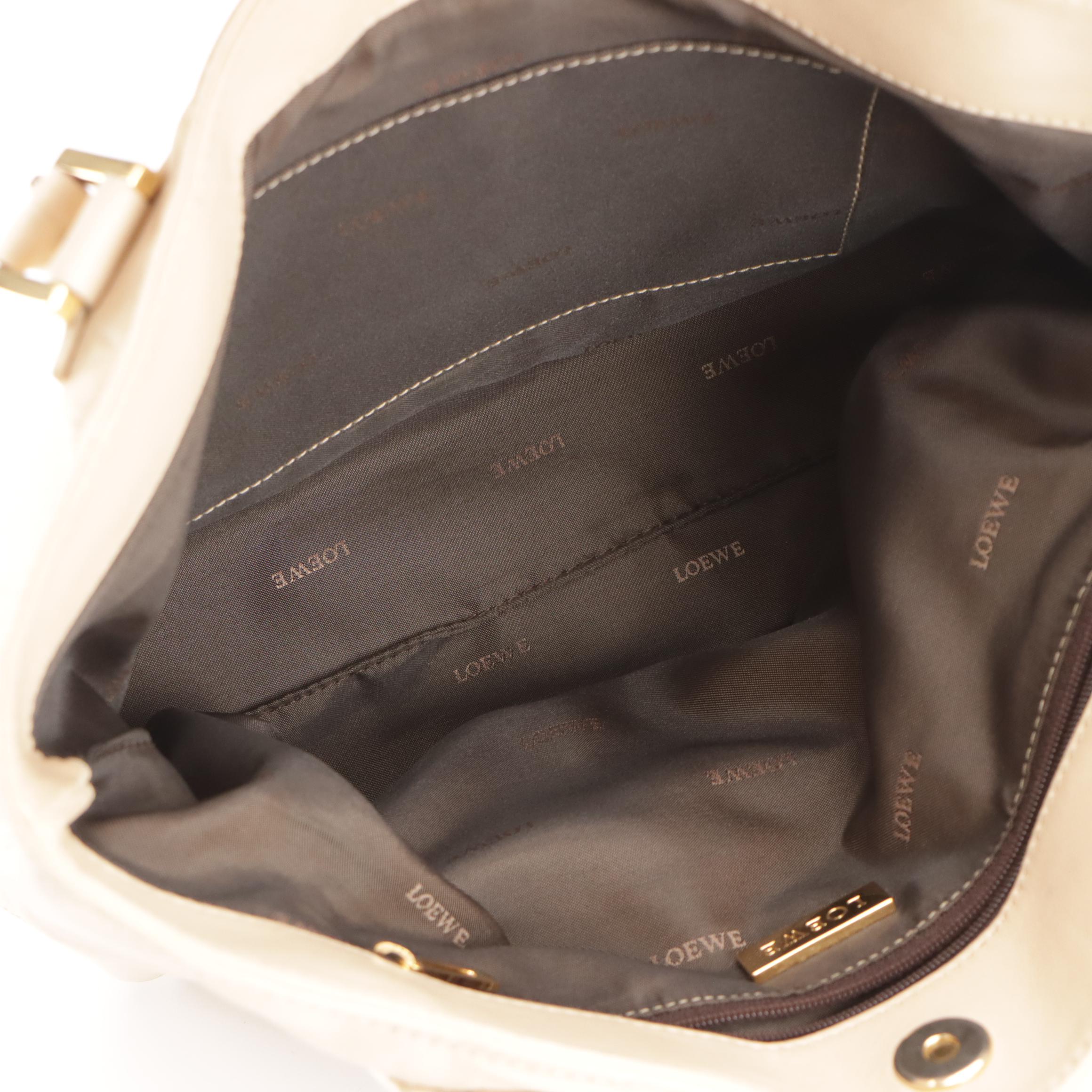 Loewe Anagram Amazona Handbag in Lambskin Leather