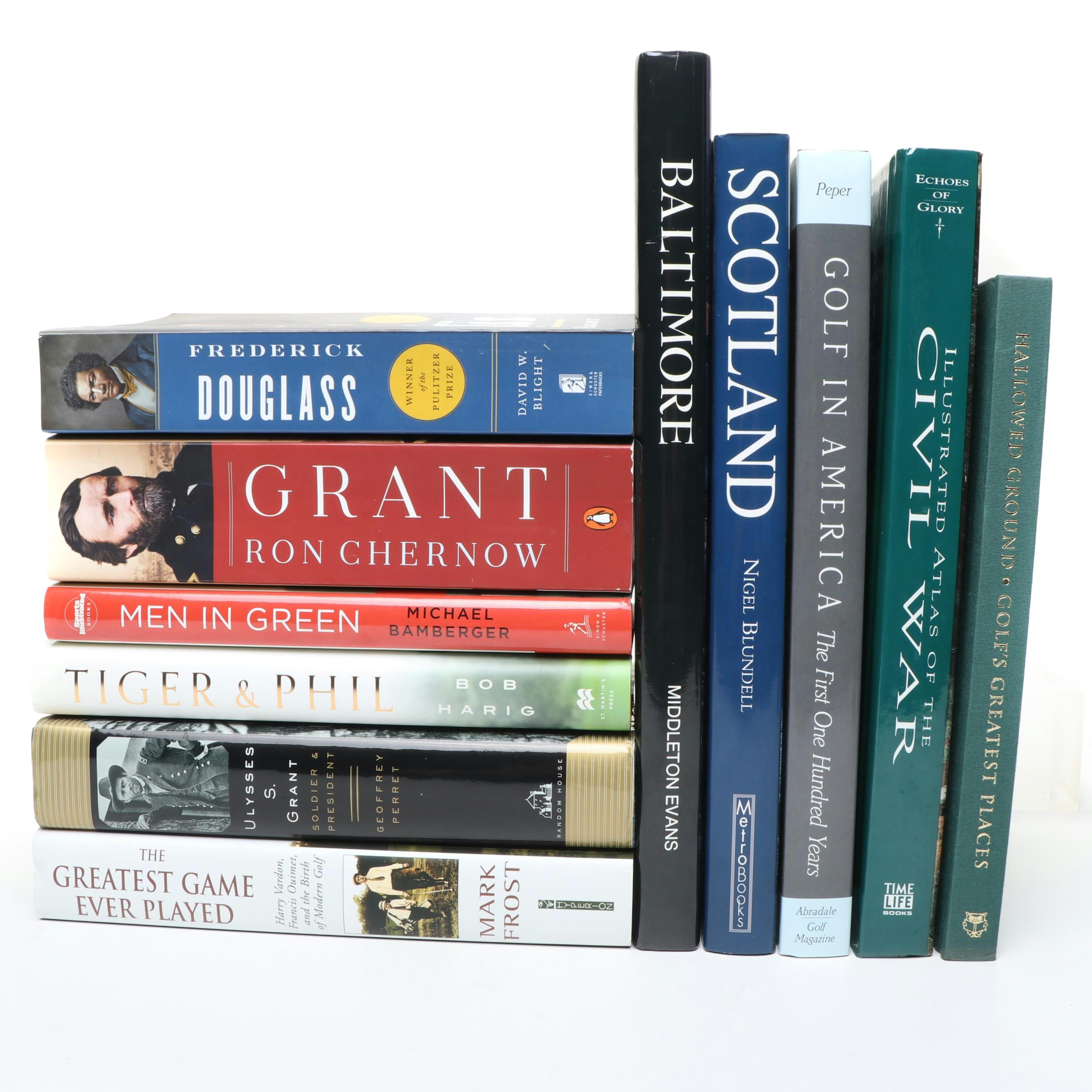 "Ulysses S. Grant: Soldier & President" with More History and Golf Books