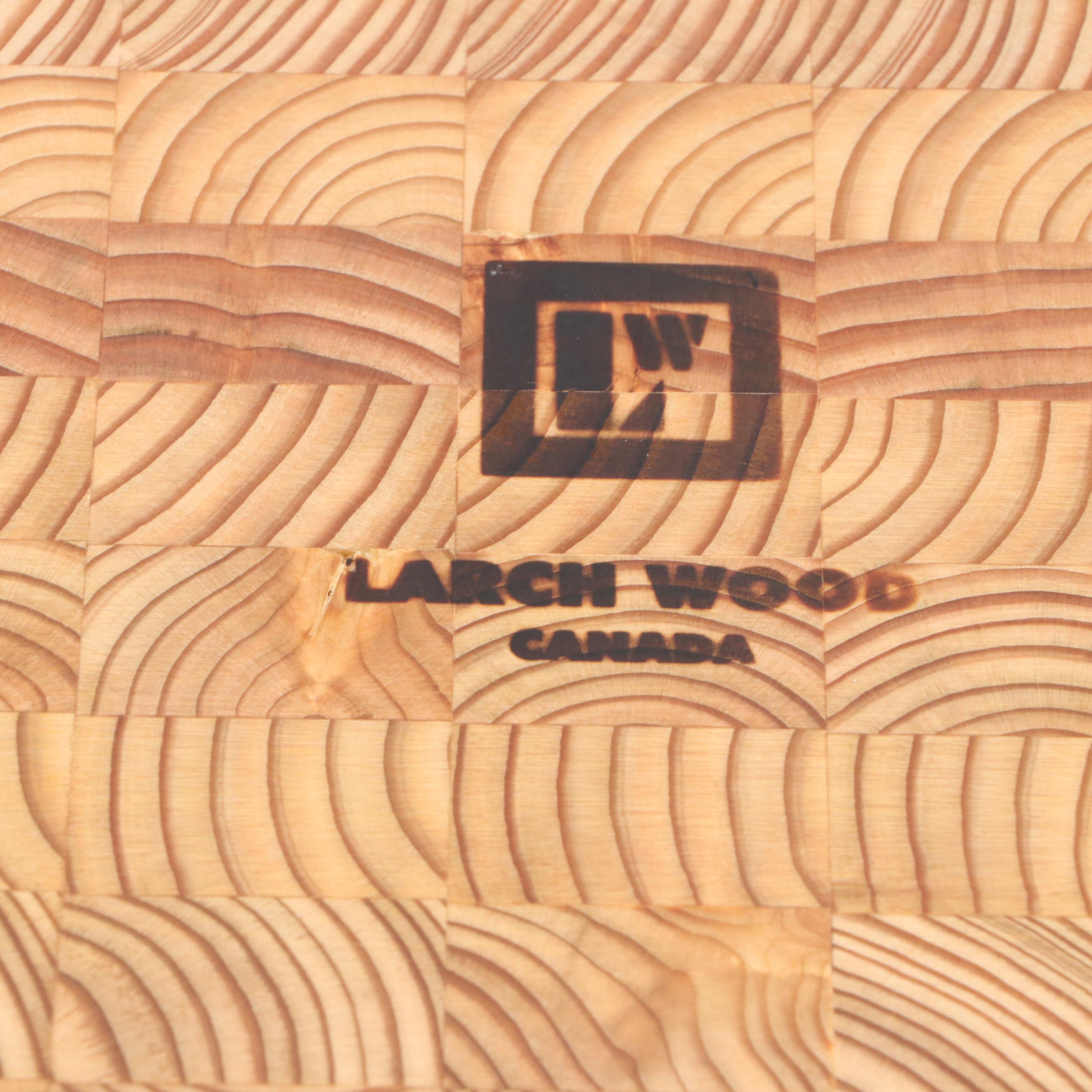 Contemporary Larch Wood Canada Cutting Boards