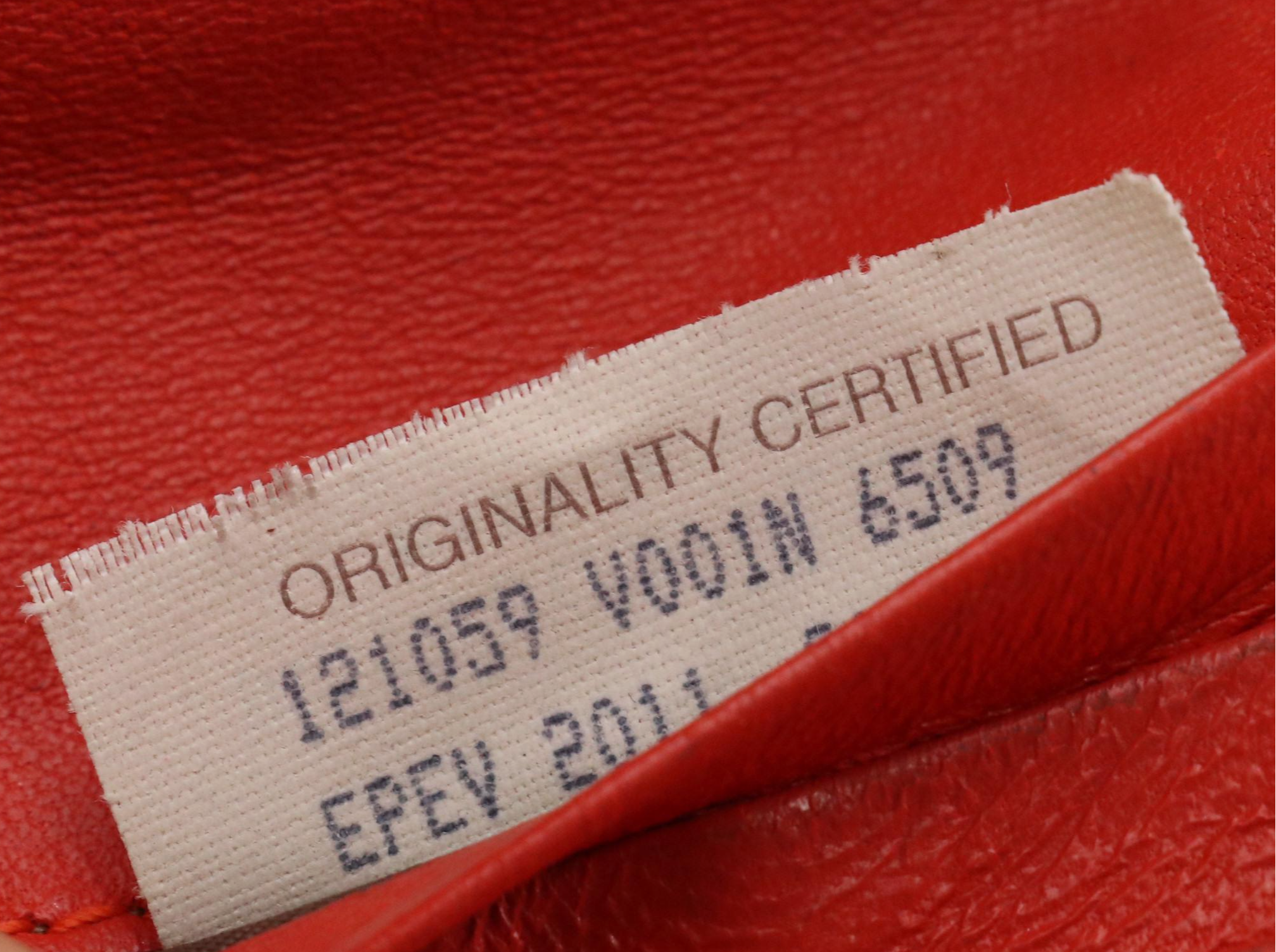 Bottega Veneta Bifold Compact Wallet in Vermilion Intrecciato Nappa Leather