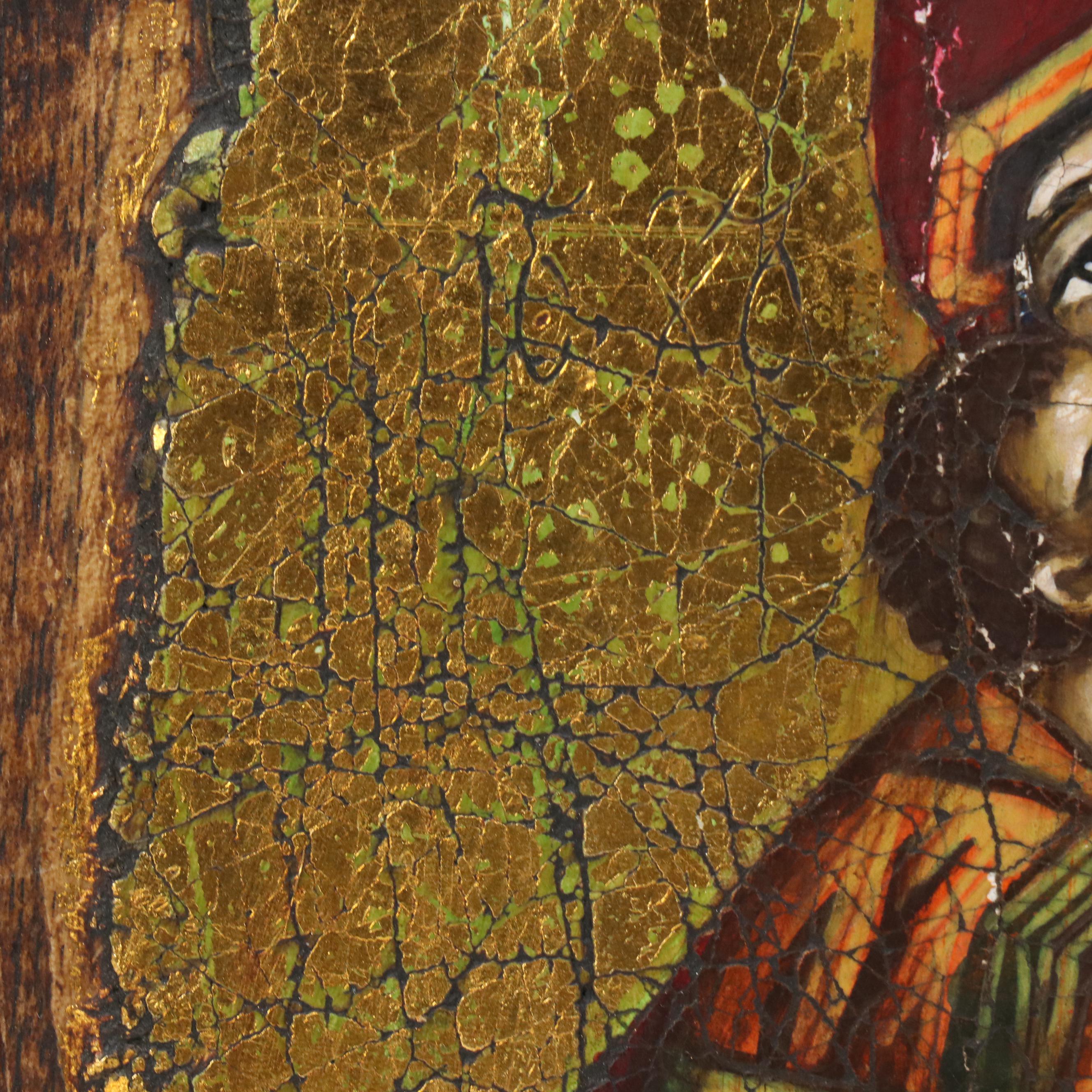 Milen Georgio Virgin Mary with Other Russian Orthodox Icons