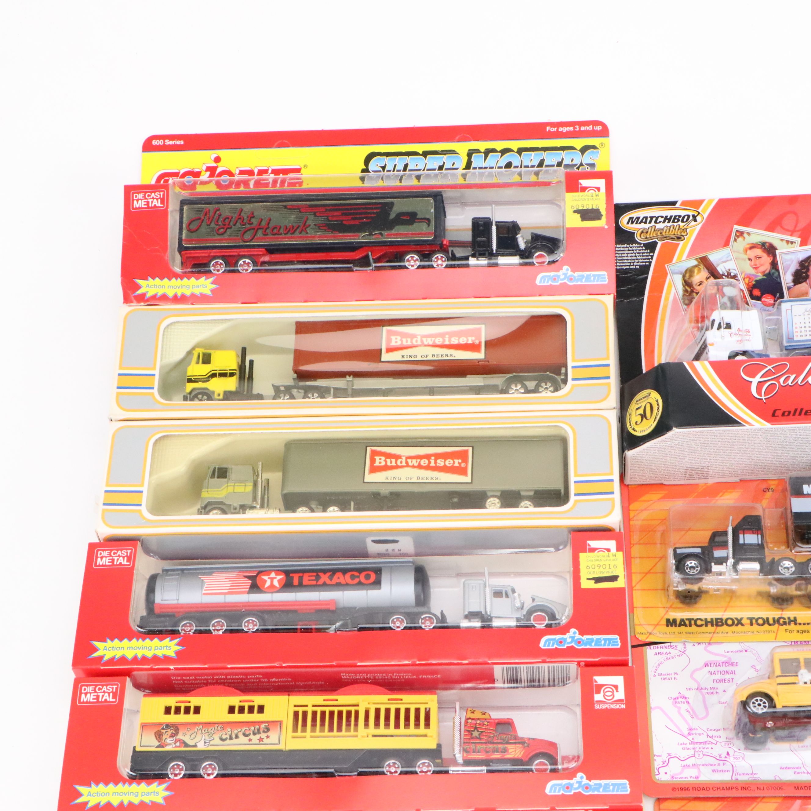 Majorette "Super Movers" with Matchbox, Road Champs and More Toy Cars